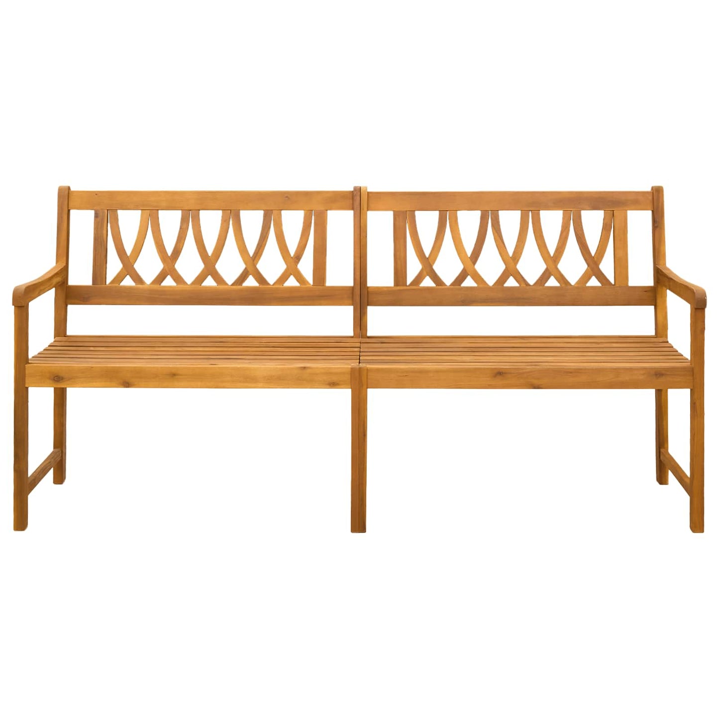 vidaXL Εξωτερικός πάγκος 2 -θέσιο 180 x 56 x 90 εκ.