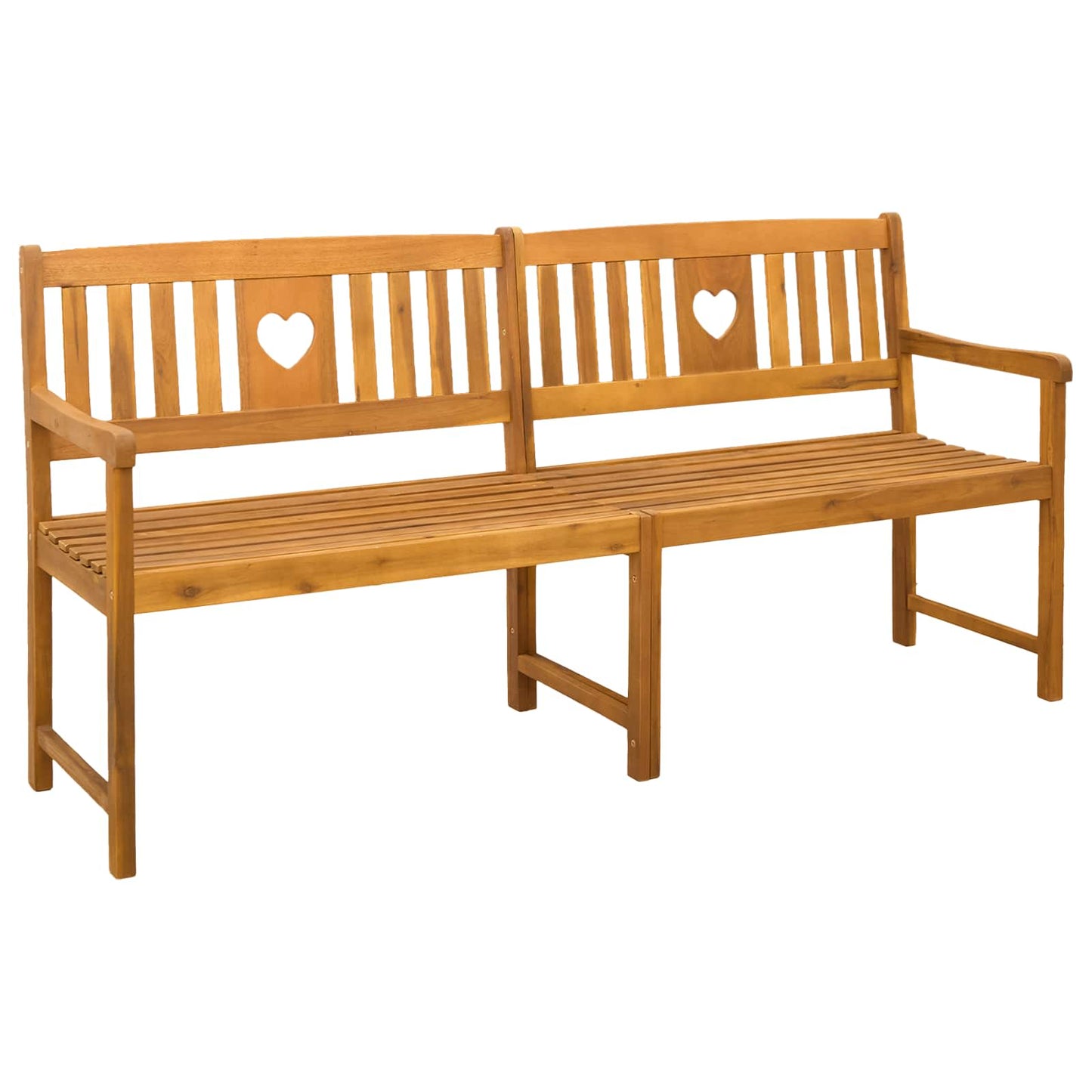 vidaXL Εξωτερικός πάγκος 4 -θέσιο 180 x 56 x 90 εκ.