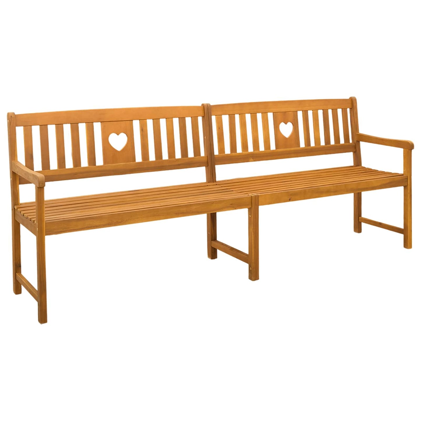 vidaXL Εξωτερικός πάγκος 4 -θέσιο 220 x 56 x 90 εκ.