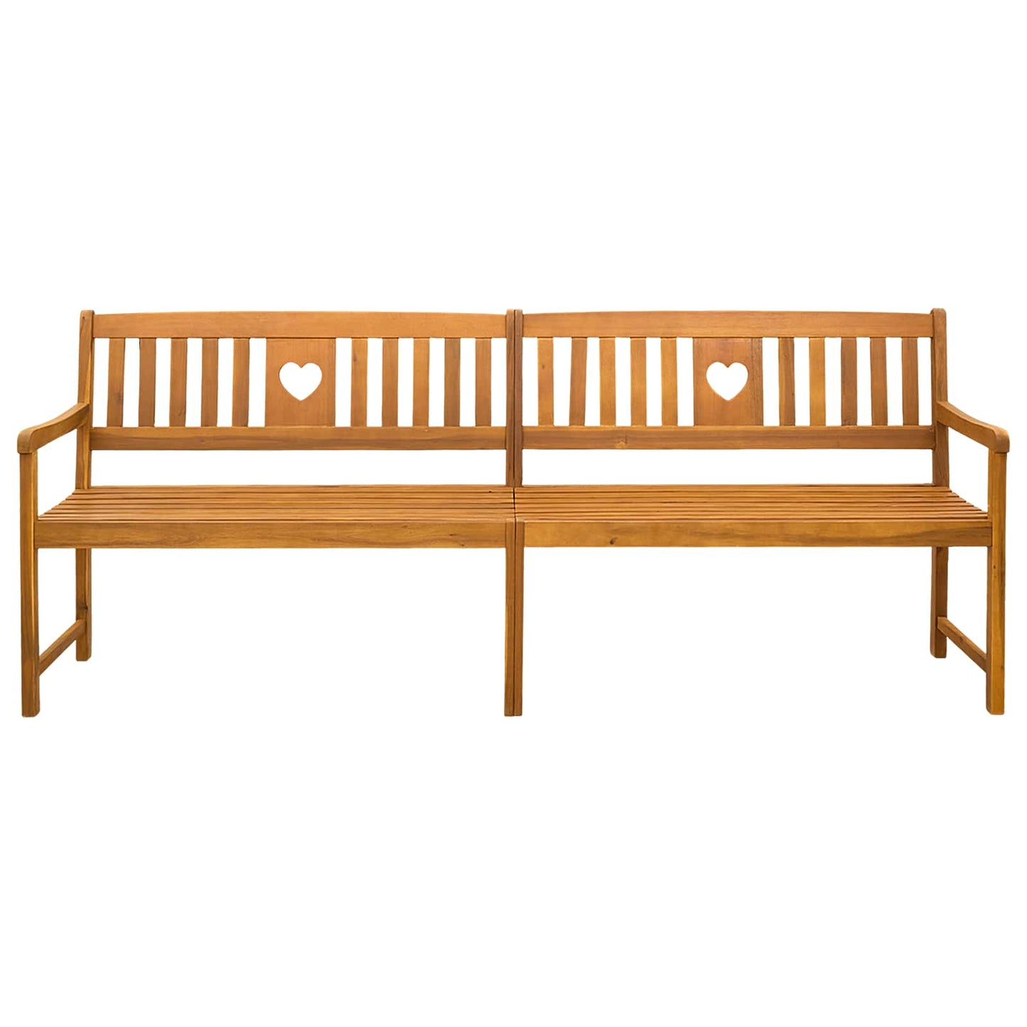 vidaXL Εξωτερικός πάγκος 4 -θέσιο 220 x 56 x 90 εκ.