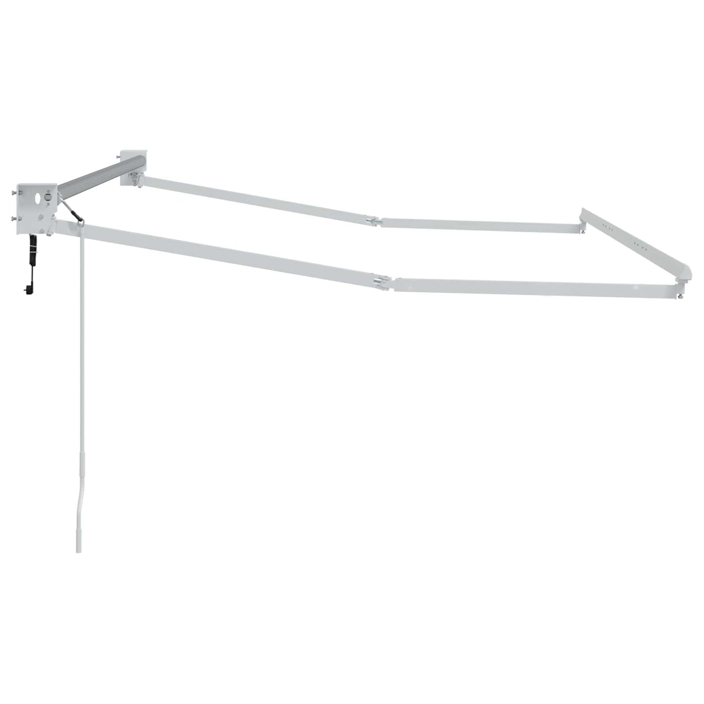vidaXL Electric Awning Frame 3,5 x 2 m Λευκό