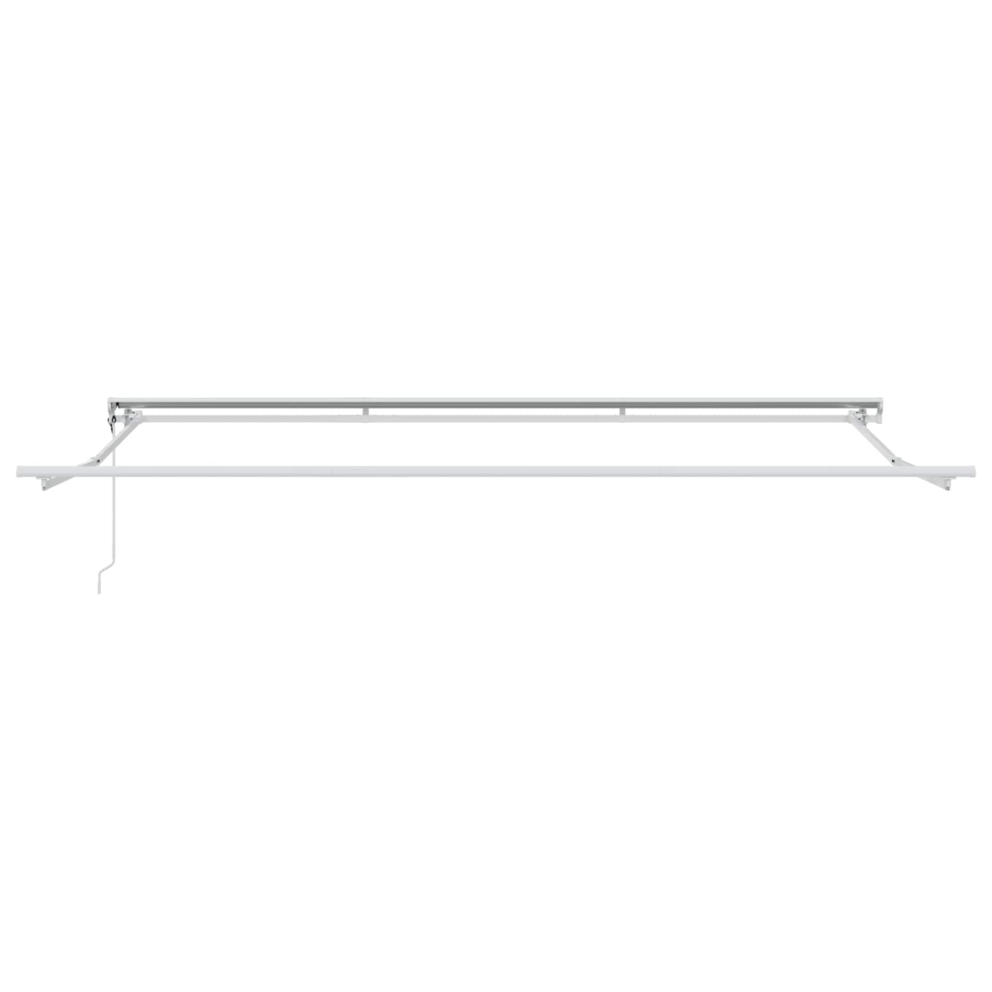 vidaXL Electric Awning Frame 4 x 3 m Λευκό