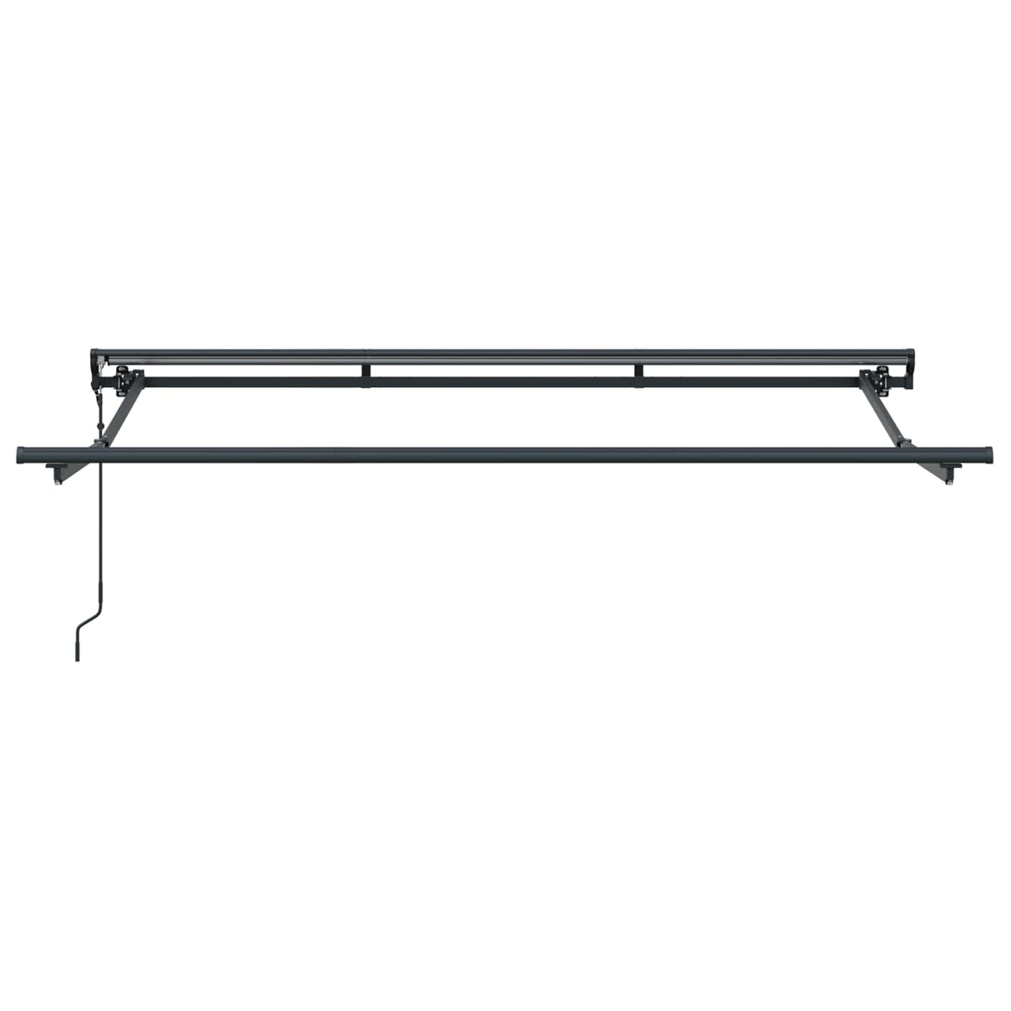 vidaXL Electric Awning Frame 3,5 x 2 m Ανθρακί