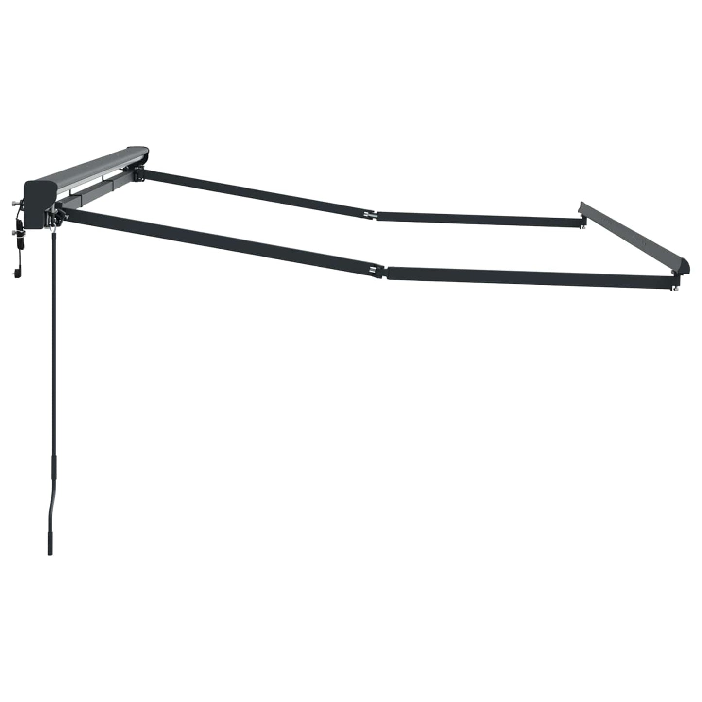 vidaXL Electric Awning Frame 3,5 x 2 m Ανθρακί