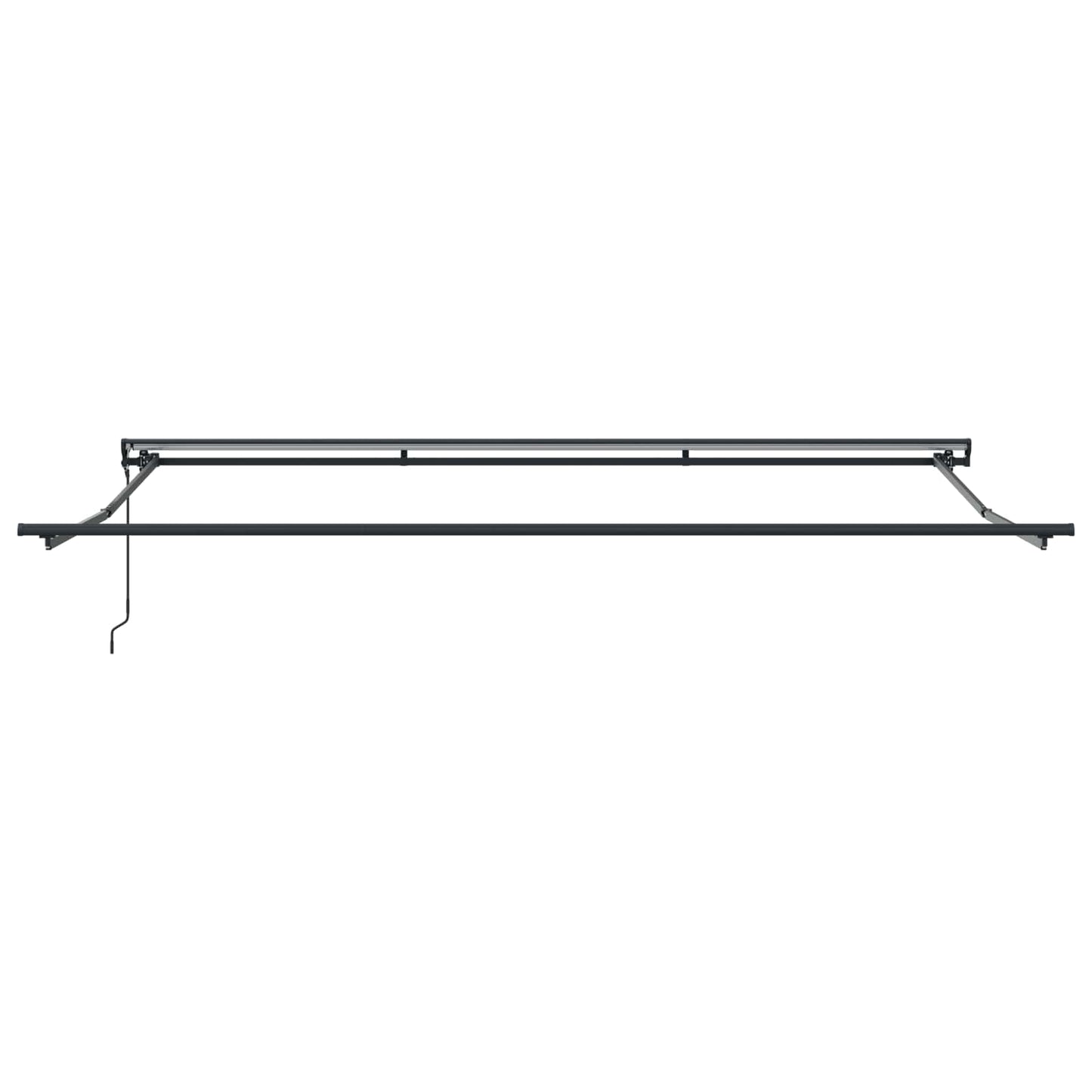 vidaXL Electric Awning Frame 4 x 2 m Ανθρακί