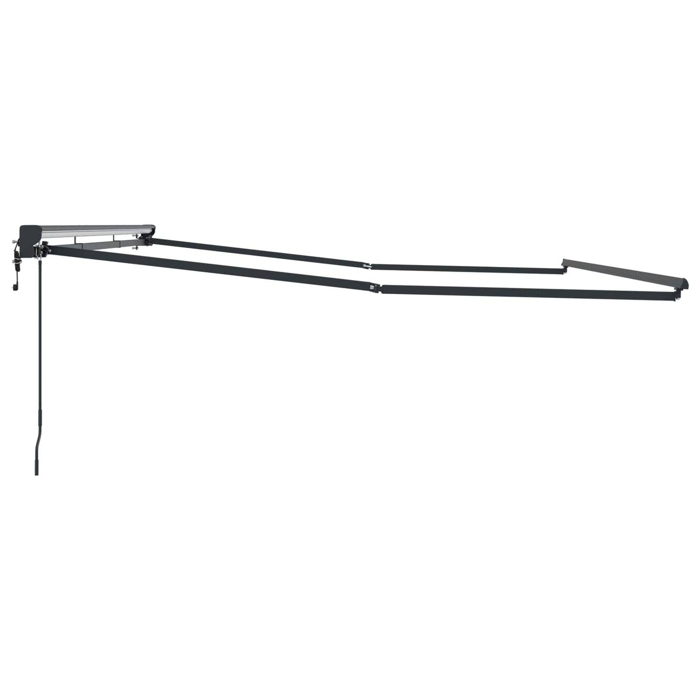 vidaXL Electric Awning Frame 4 x 2 m Ανθρακί