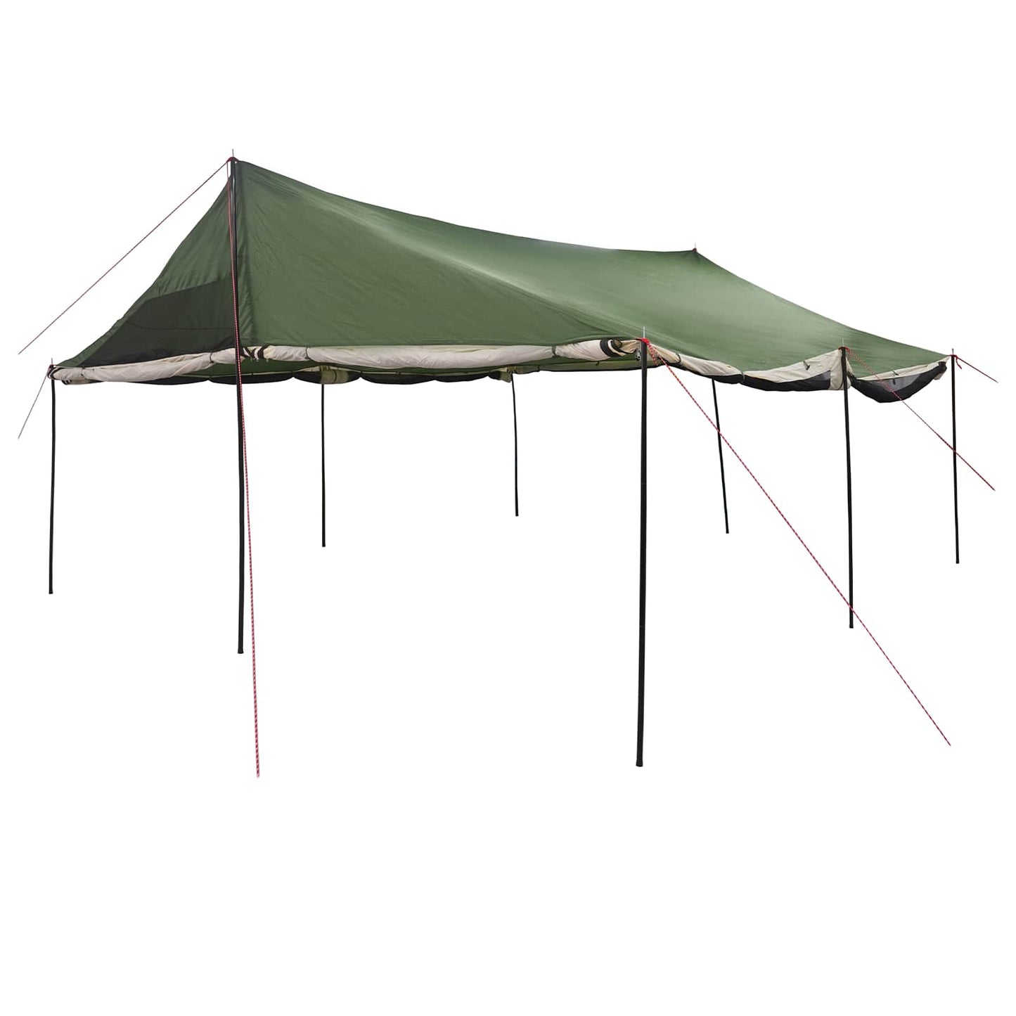 vidaXL Οικογενειακή Σκηνή Πράσινο 600 x 400 x 268 εκ.