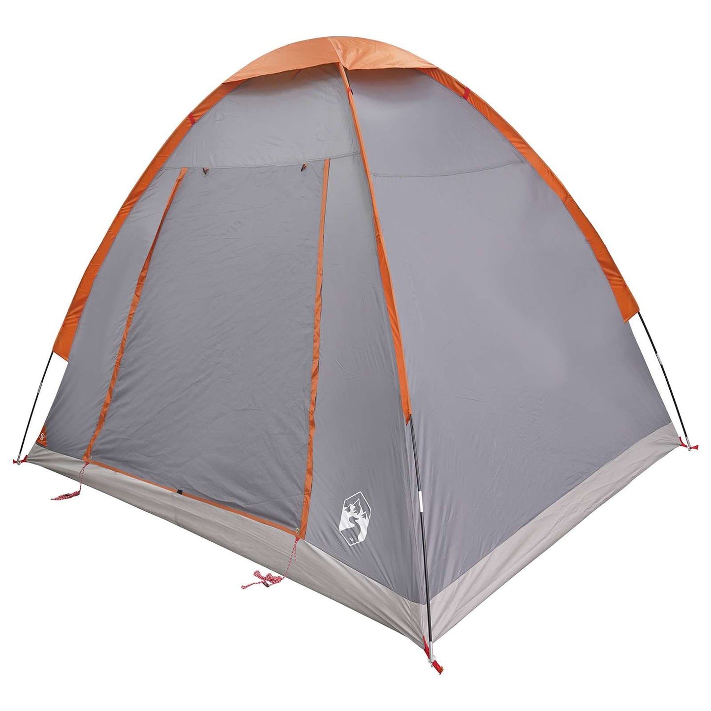 vidaXL Σκηνή Camping 2 ατόμων Γκρι και Πορτοκαλί