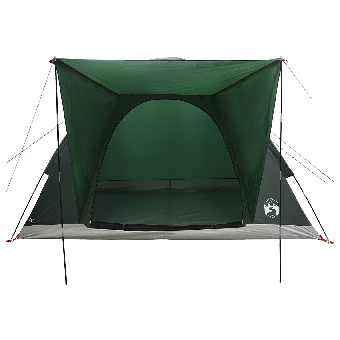 vidaXL Σκηνή Camping 4 ατόμων Στρατιωτικό Πράσινο