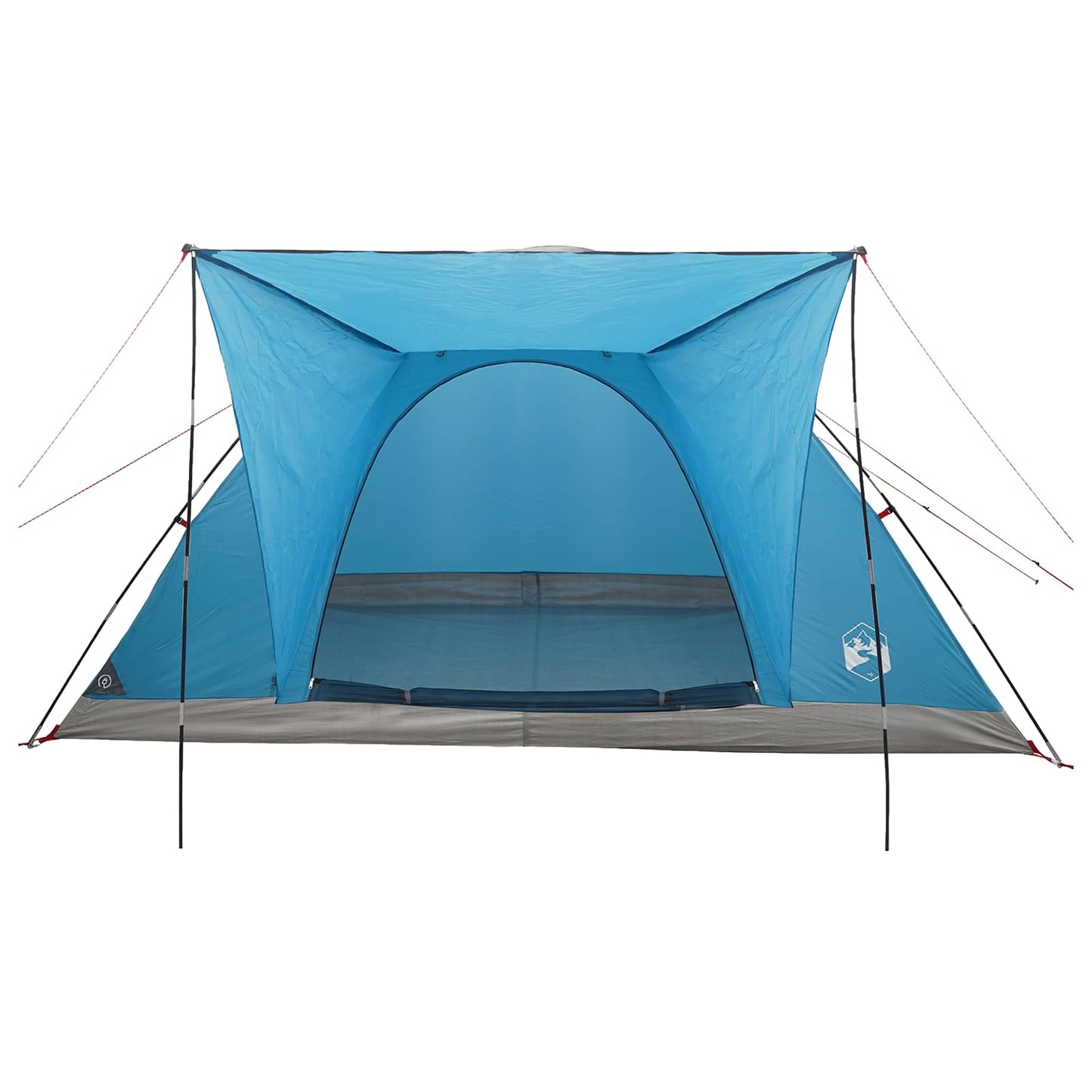 vidaXL Σκηνή Camping 6 ατόμων Μπλε Πολυεστέρας και Χάλυβας