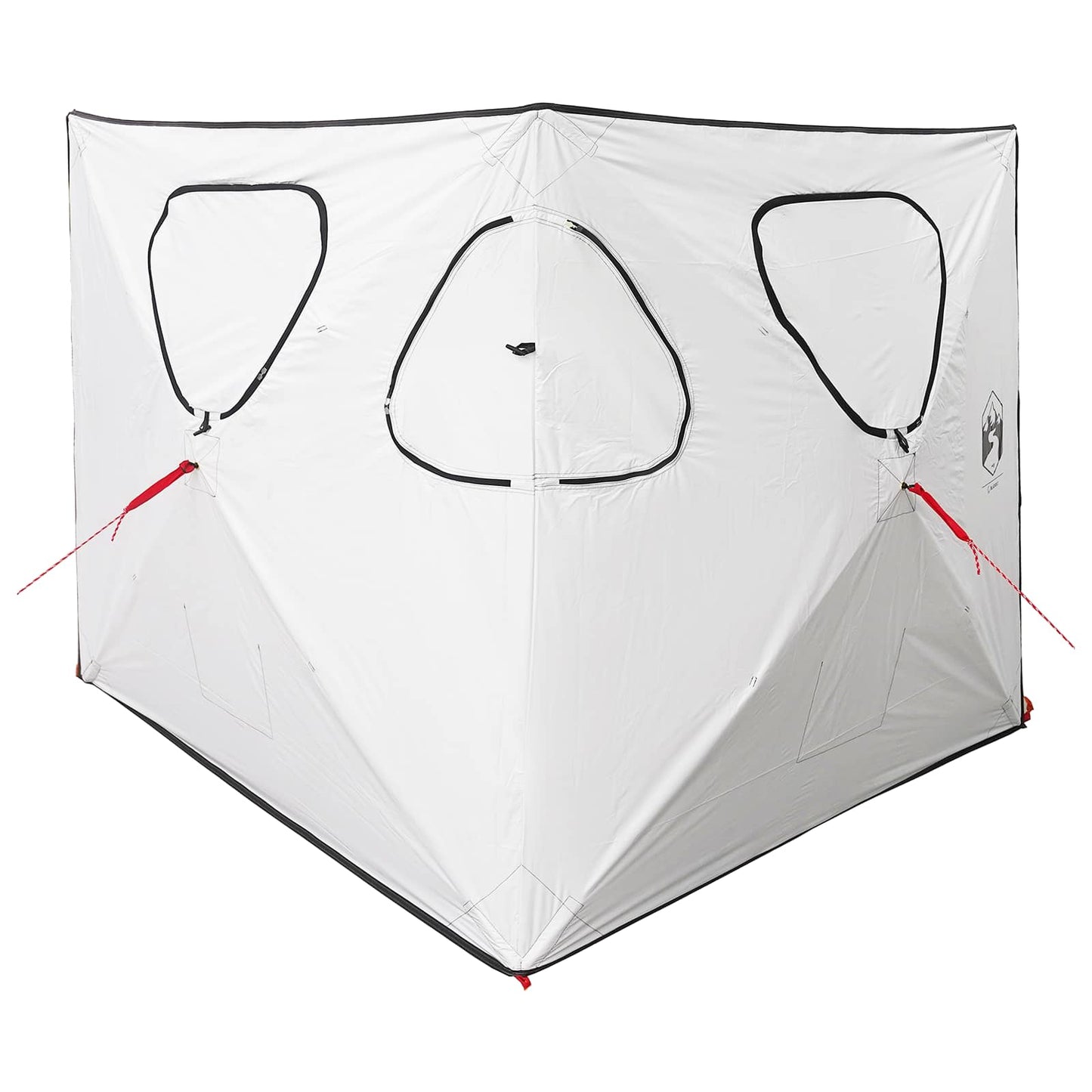 vidaXL Τέντα Κυνήγι Λευκό Μαύρο 145 x 145 x 150 εκ