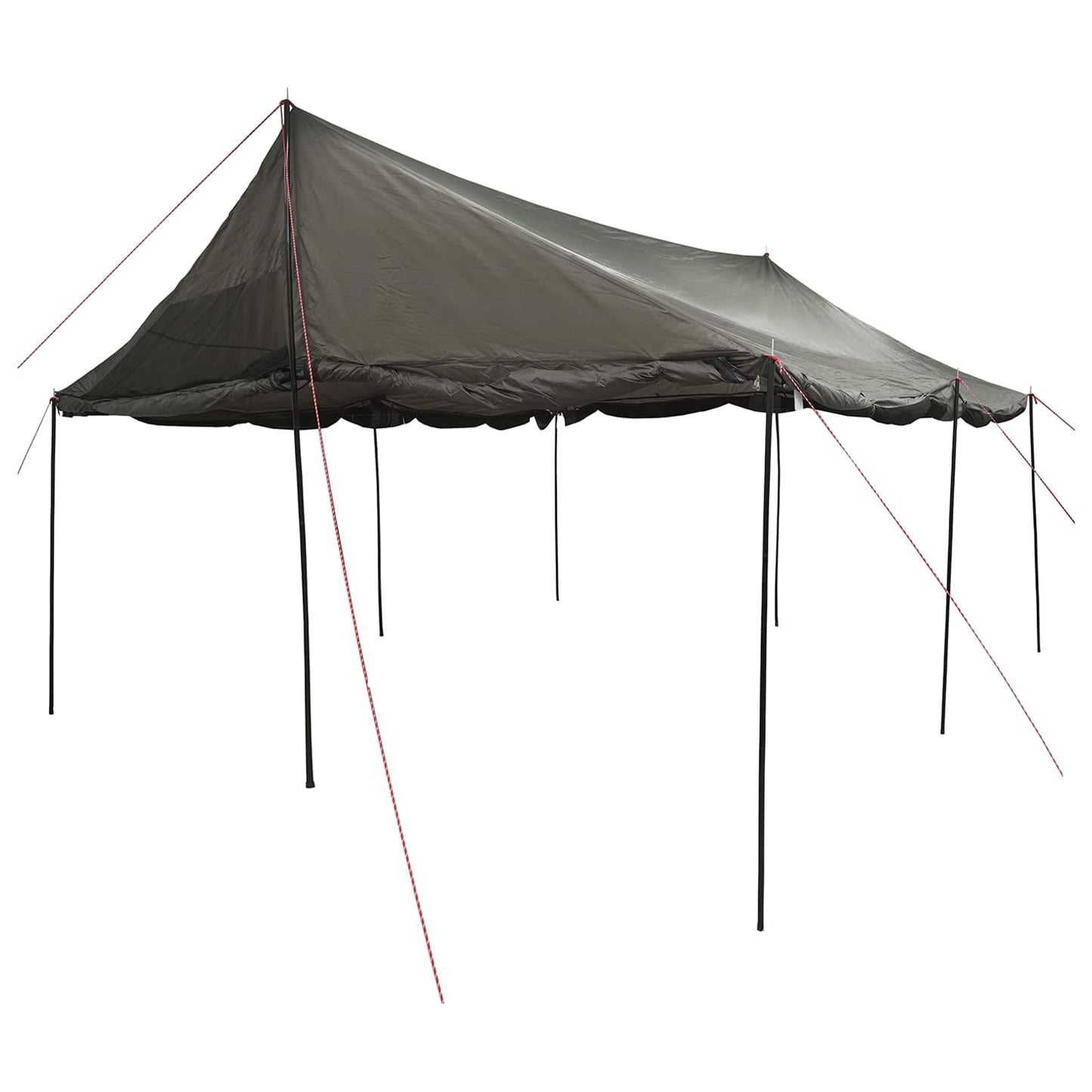 vidaXL Οικογενειακή Σκηνή Καφέ γκρι 450 x 400 x 265 εκ