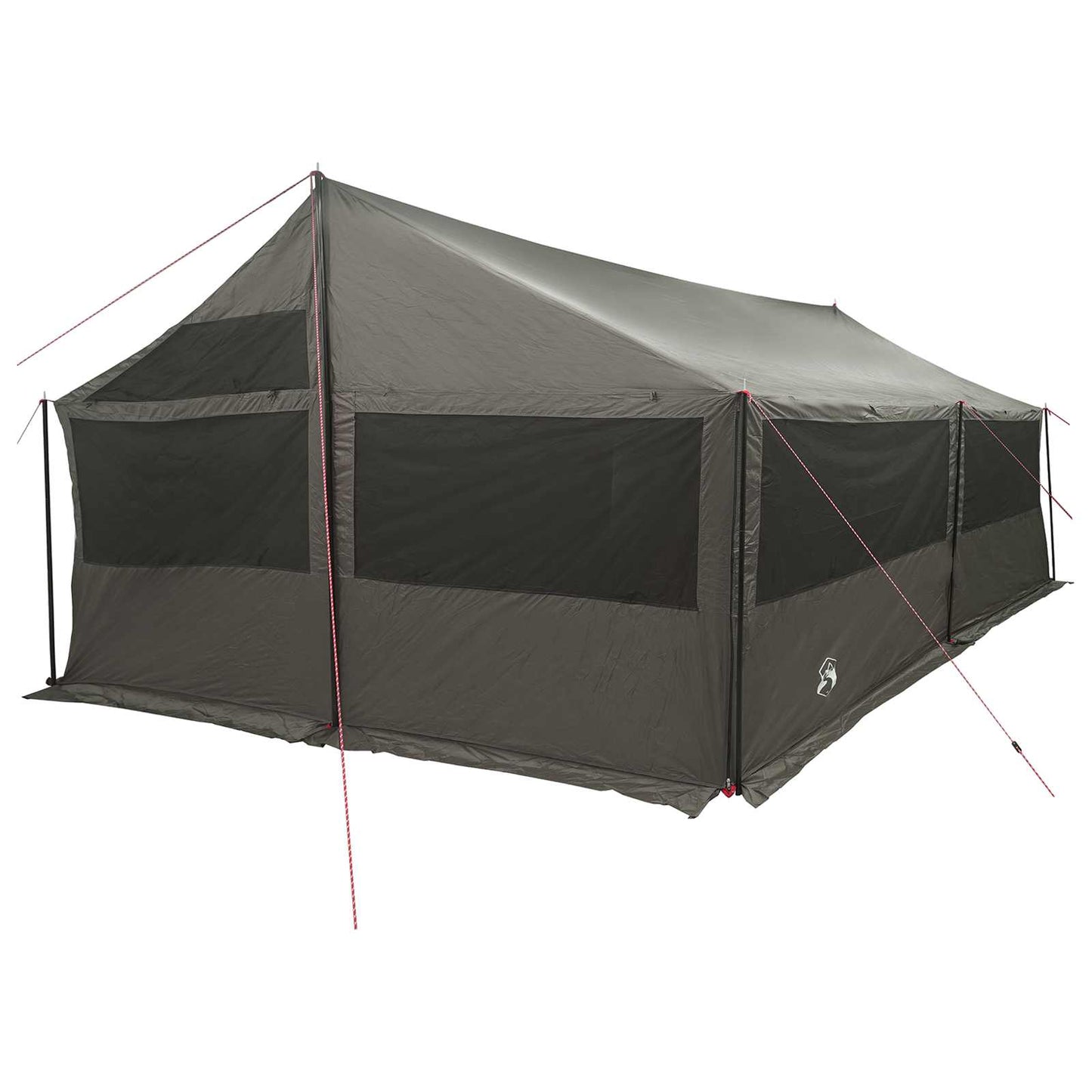 vidaXL Οικογενειακή Σκηνή Καφέ γκρι 600 x 400 x 268 εκ.