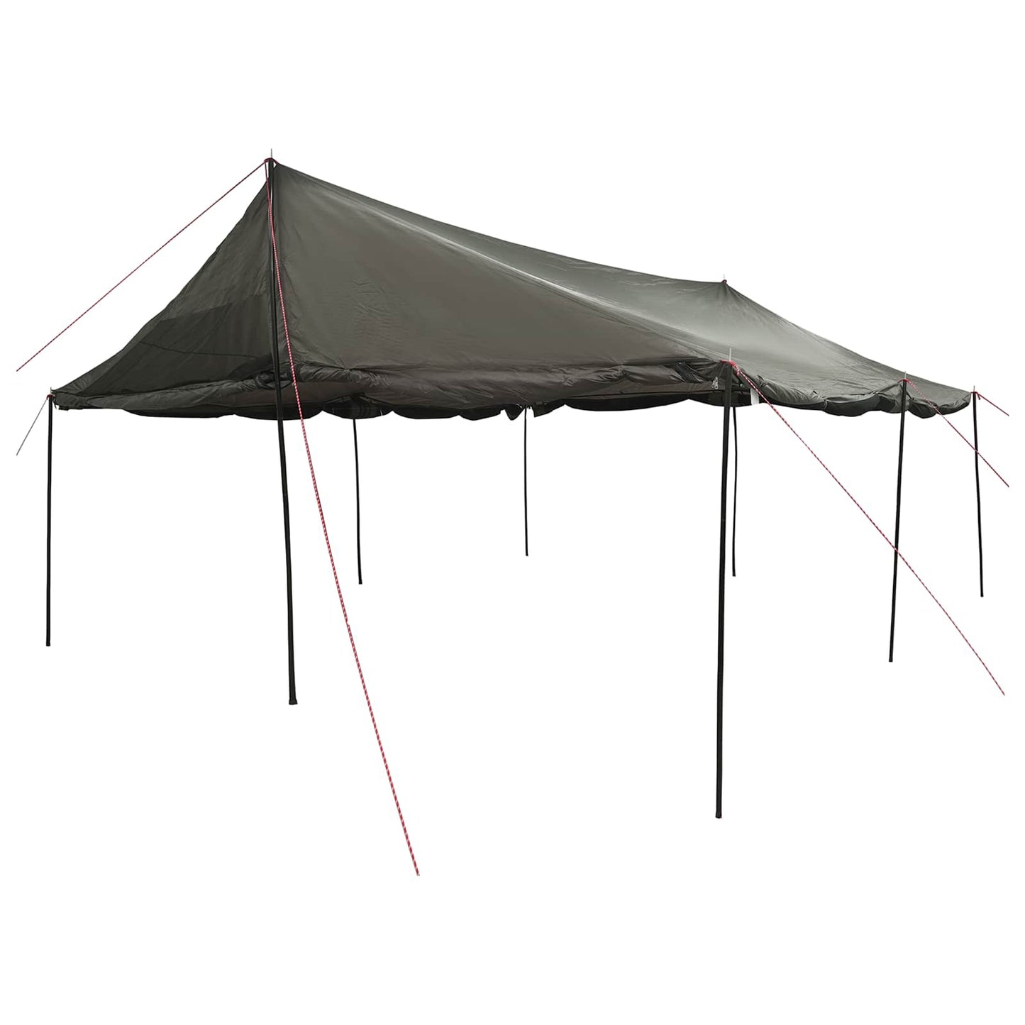 vidaXL Οικογενειακή Σκηνή Καφέ γκρι 600 x 400 x 268 εκ.