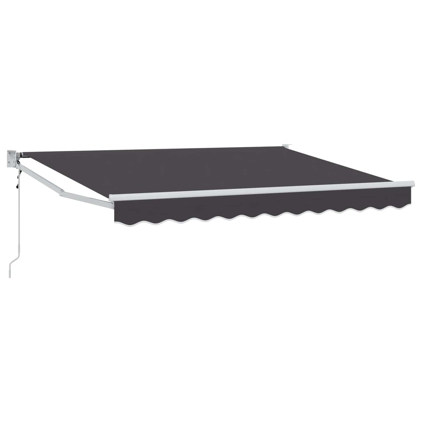 vidaXL Electric Awning 2,5 x 2 m Ανθρακί 100% Polyester