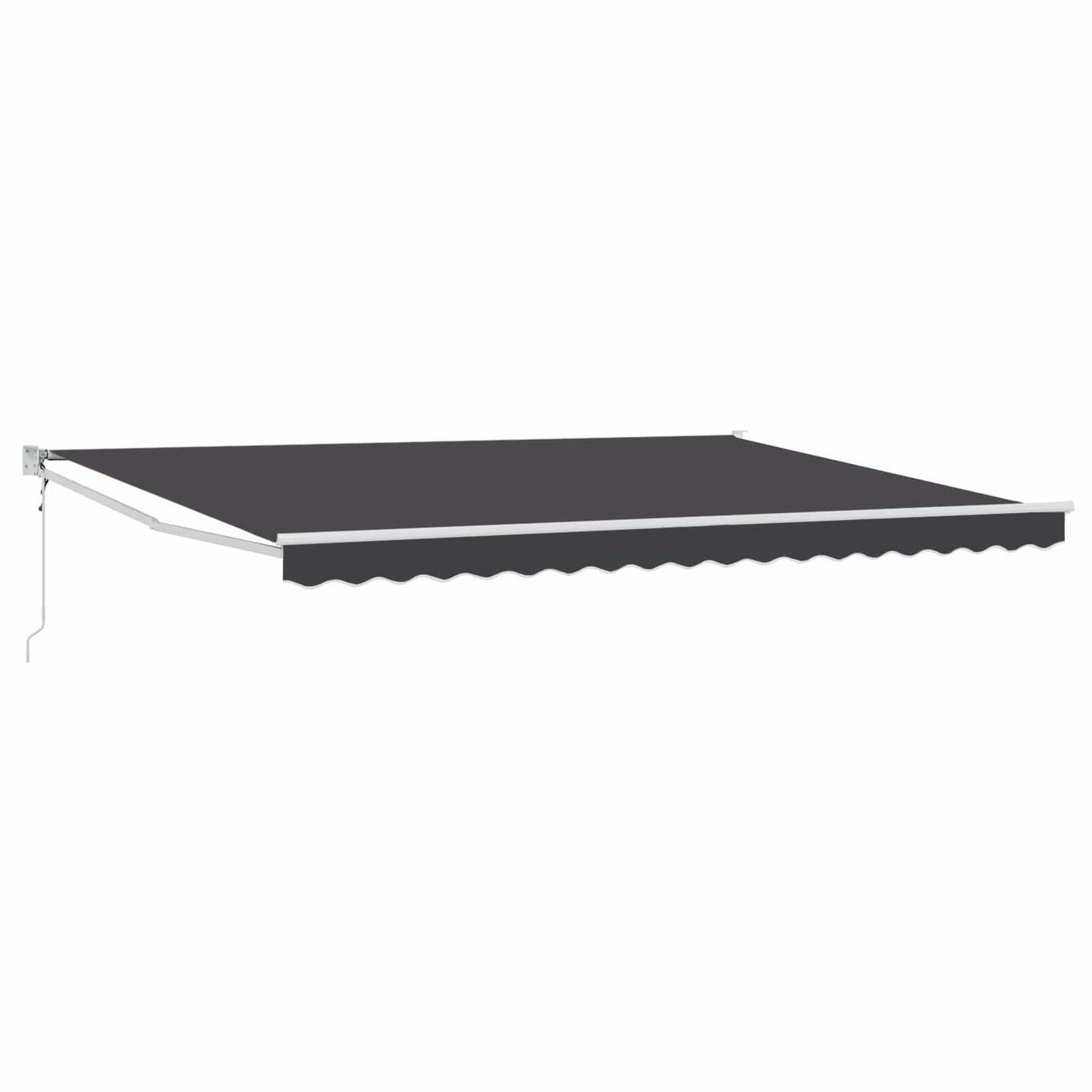 vidaXL Electric Awning 4 x 2 m Ανθρακί 100% Polyester