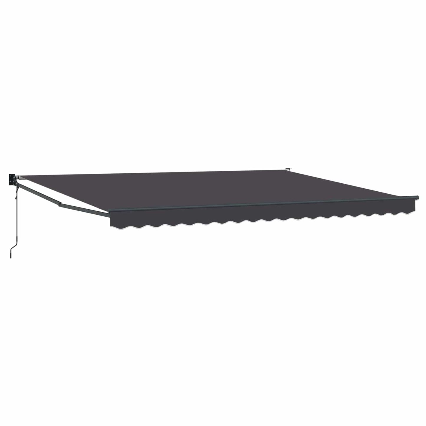 vidaXL Electric Awning 4 x 2 m Ανθρακί 100% Polyester