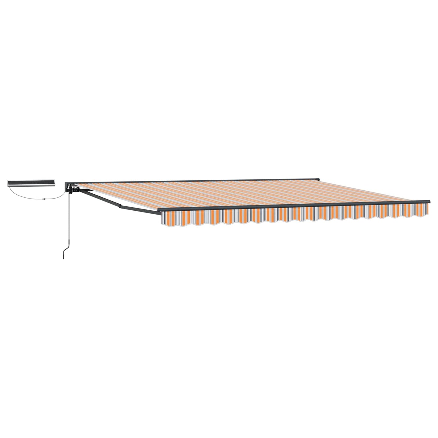 vidaXL Ηλιακή ηλεκτρική τέντα 5 x 3 m