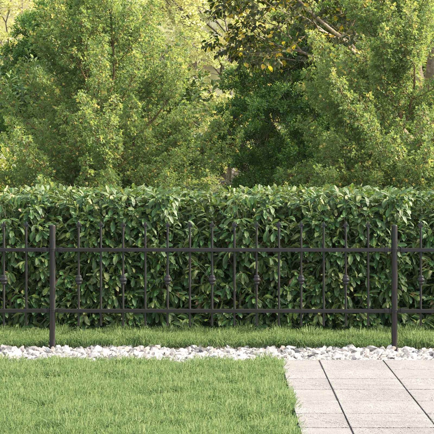 vidaXL Φράχτης με Σπίθες ASTEN 200 x 60 cm