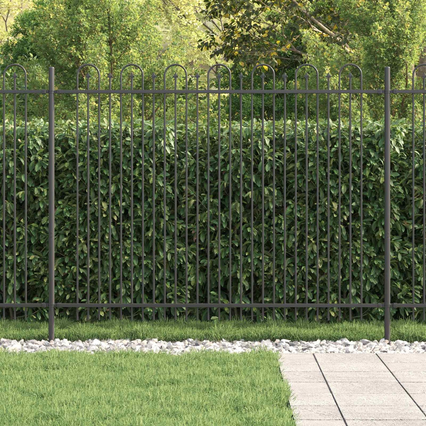 vidaXL Φράχτης Καμάρας με Άκρες DRONTEN 200 x 150 cm