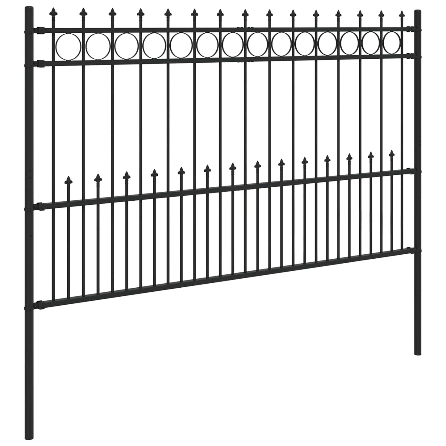 vidaXL Φράχτης Σπάικ Ρινγκ HORST 200 x 116 cm