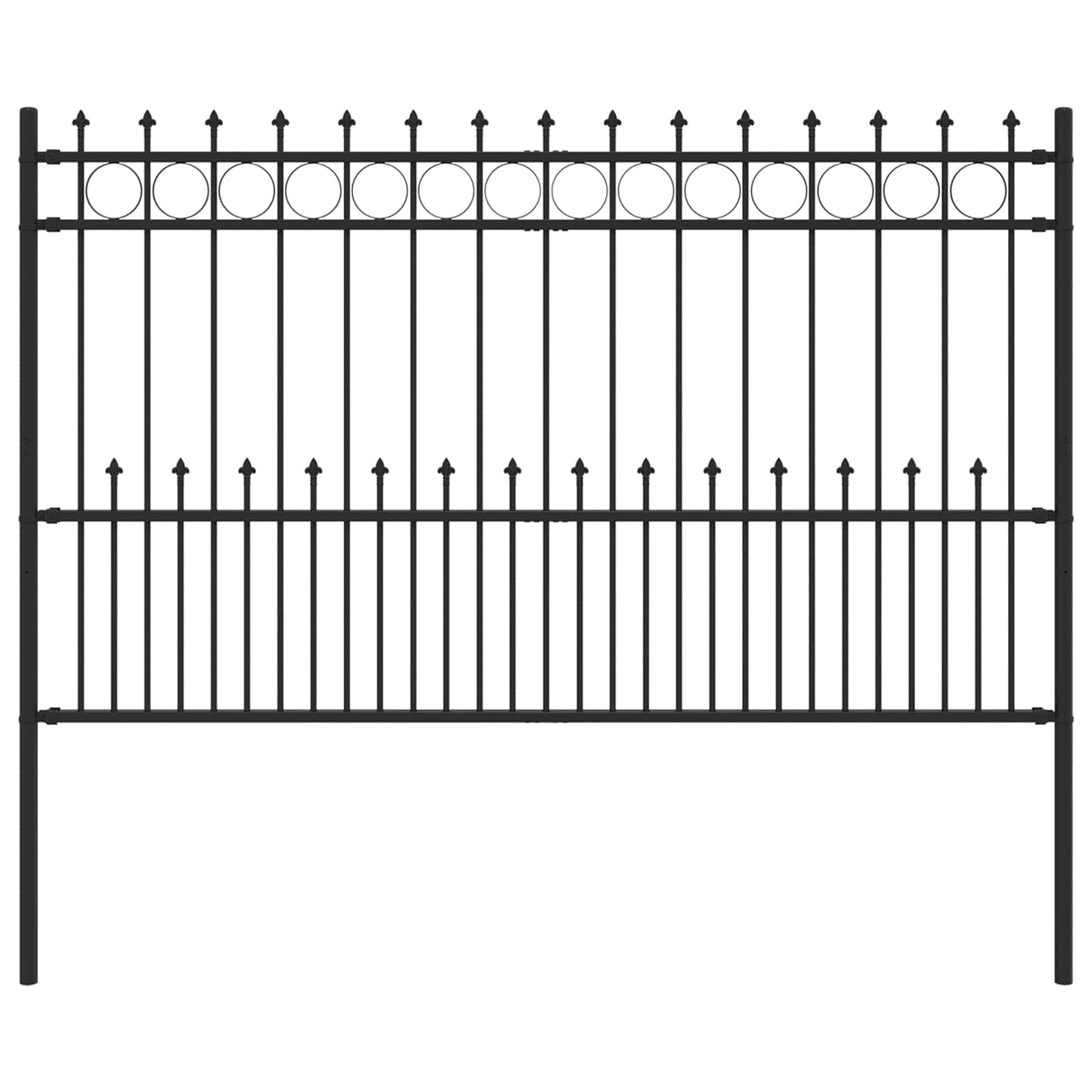 vidaXL Φράχτης Σπάικ Ρινγκ HORST 200 x 116 cm