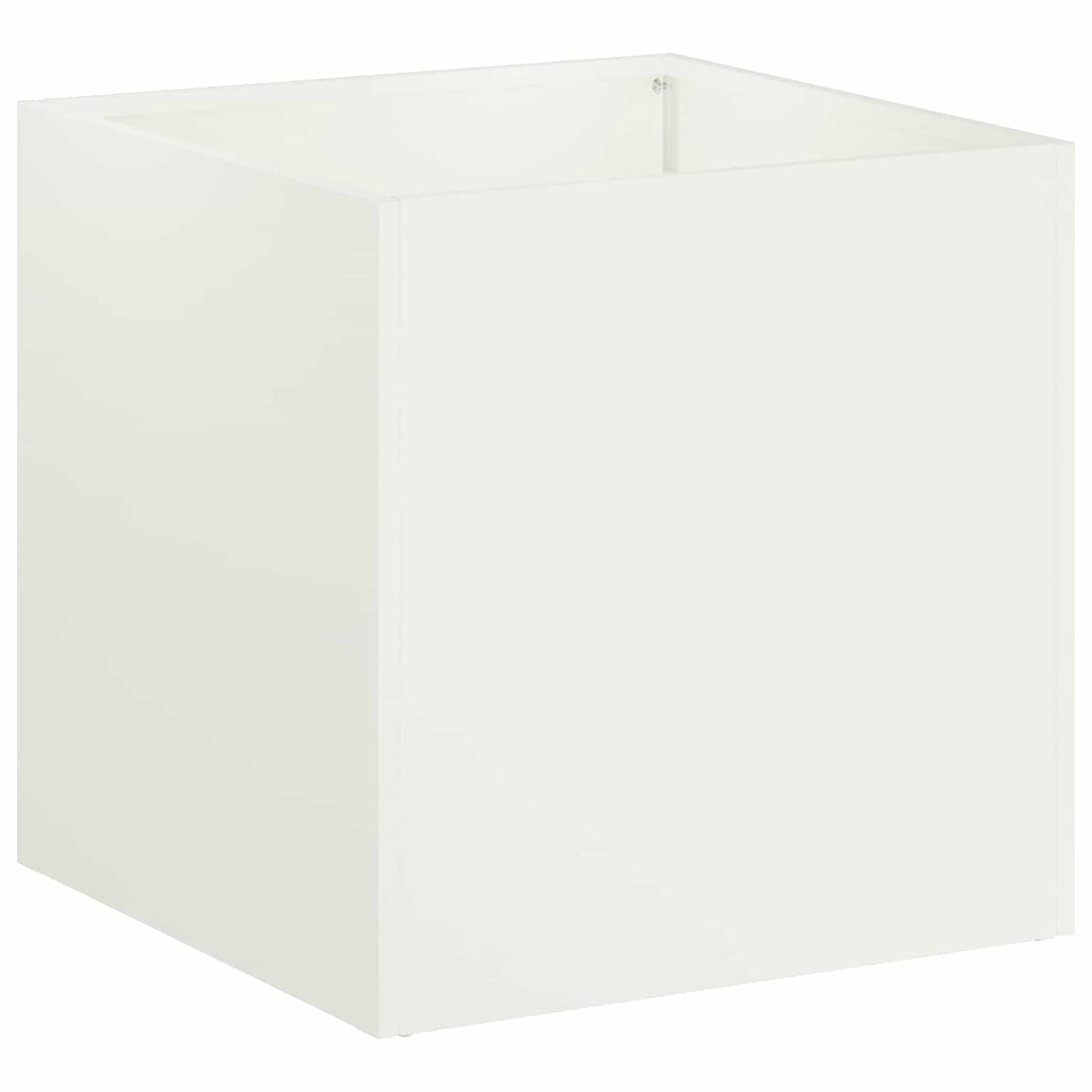 vidaXL Γλάστρα Κήπου 2 τμχ. Λευκό 20 x 20 x 20 εκ.