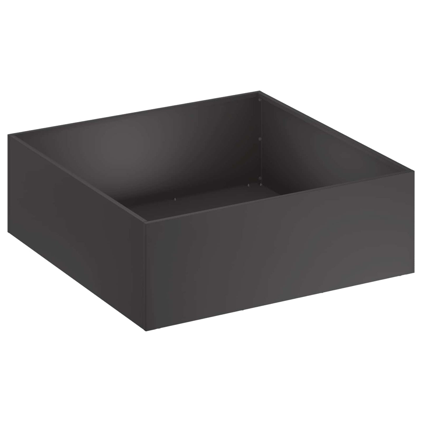 vidaXL Γλάστρα Κήπου 2 τμχ. Μαύρο 40 x 40 x 20 cm