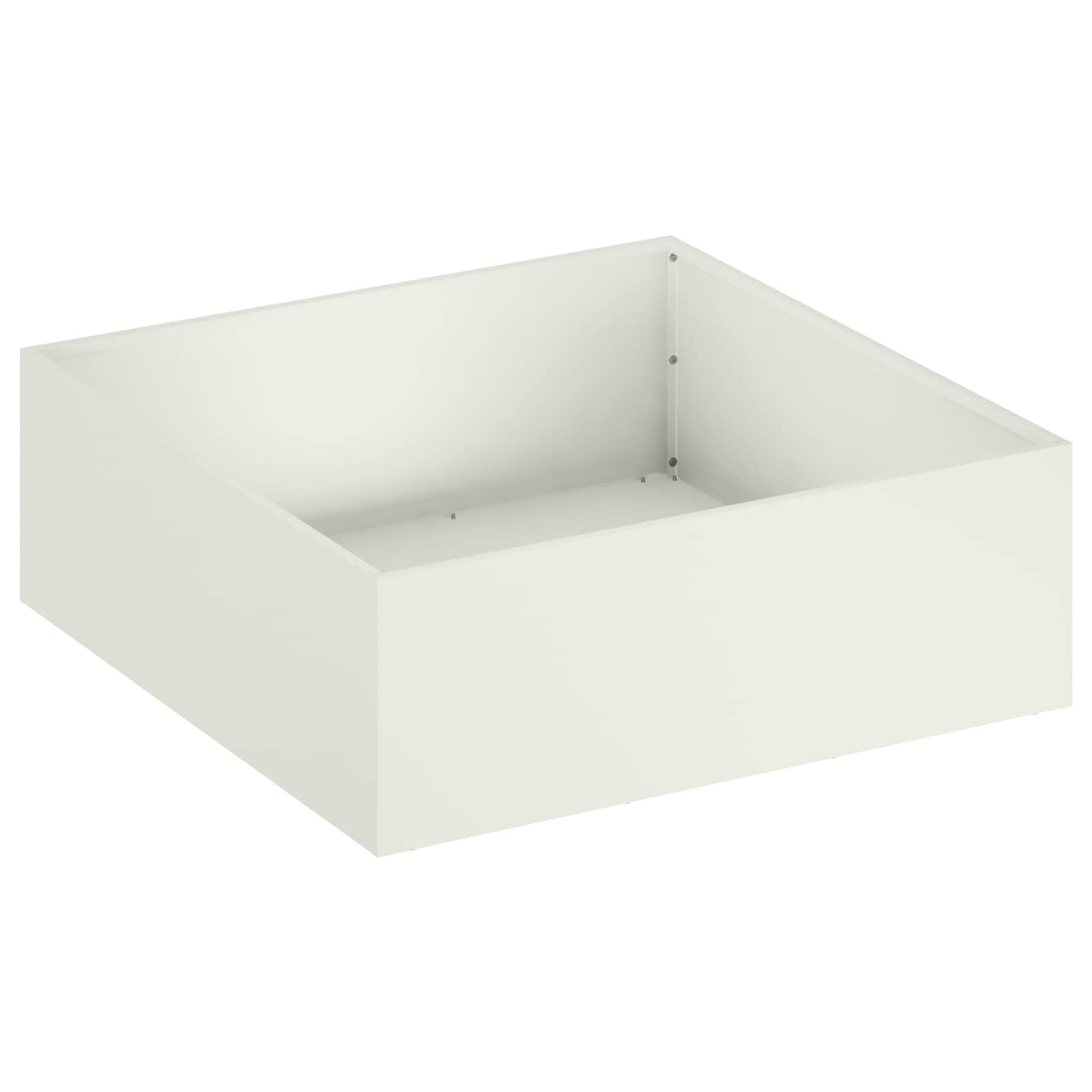 vidaXL Γλάστρα Κήπου 2 τμχ. Λευκό 60 x 60 x 20 εκ