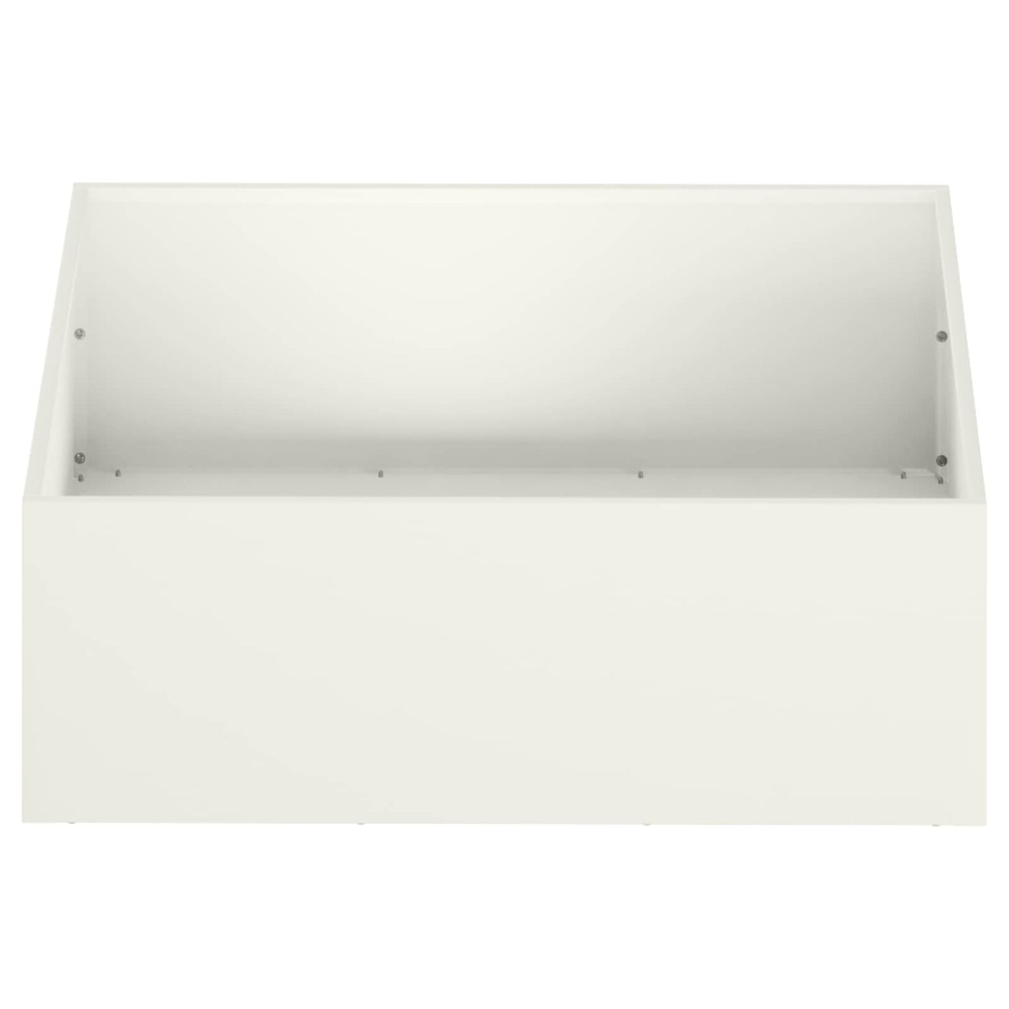 vidaXL Γλάστρα Κήπου 2 τμχ. Λευκό 60 x 60 x 20 εκ
