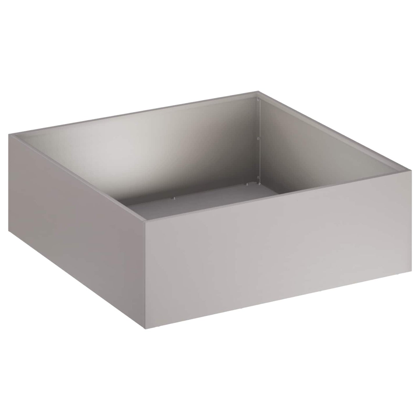 vidaXL Γλάστρα Κήπου 2 τμχ. Σκ rusty 60 x 60 x 20 εκ