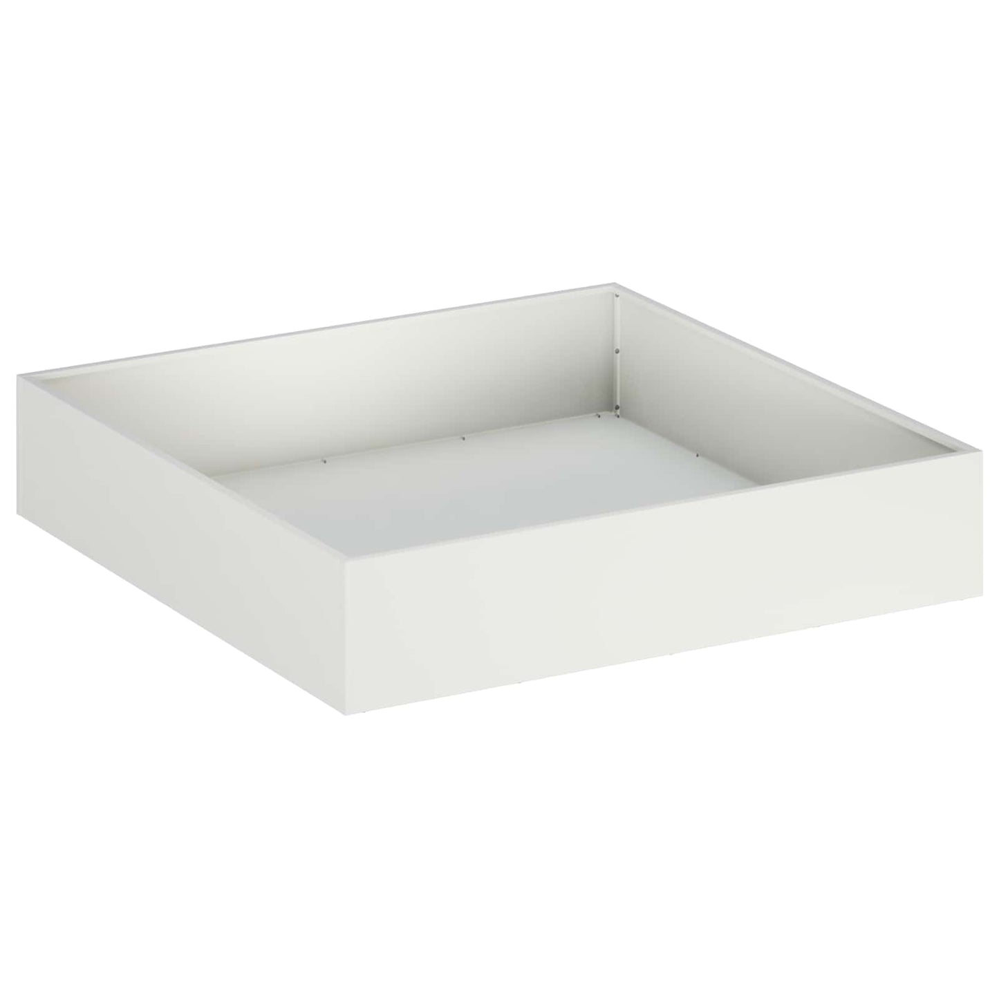 vidaXL Γλάστρα Κήπου 2 τμχ. Λευκό 100 x 100 x 20 cm