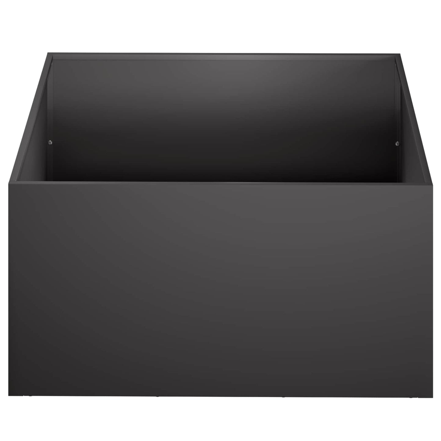 vidaXL Γλάστρα Κήπου 2 τμχ. Μαύρο 40 x 40 x 30 cm