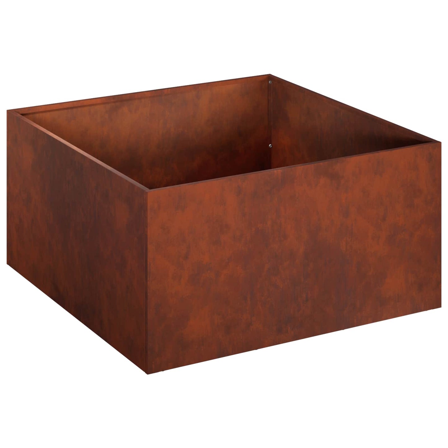 vidaXL Γλάστρα Κήπου Σκ rusty 60 x 60 x 30 cm