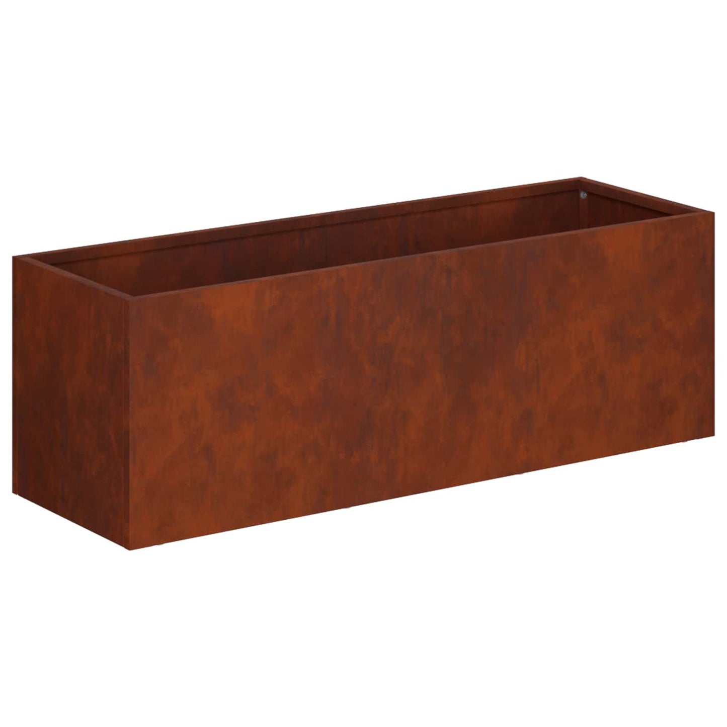 vidaXL Γλάστρα Κήπου 2 τμχ. Σκ rusty 60 x 20 x 20 εκ.
