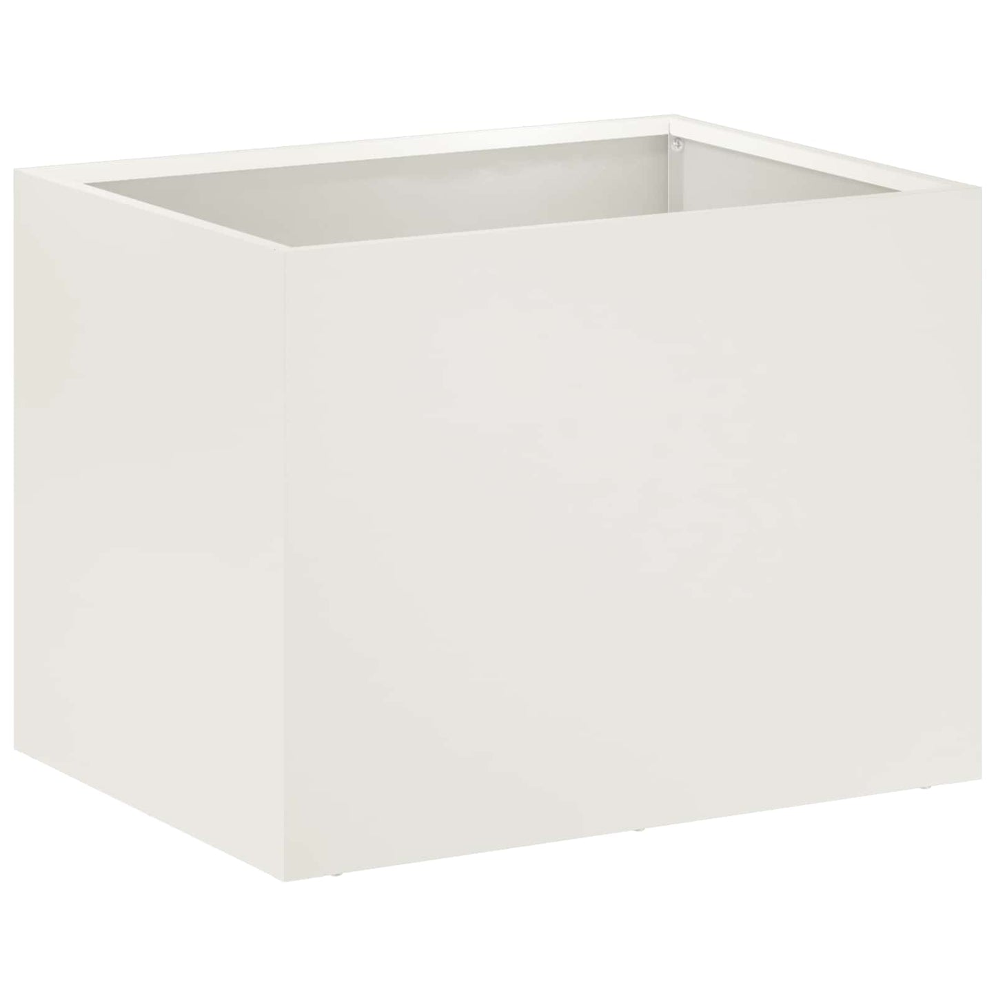 vidaXL Γλάστρα Κήπου 2 τμχ. Λευκό 40 x 30 x 30 εκ