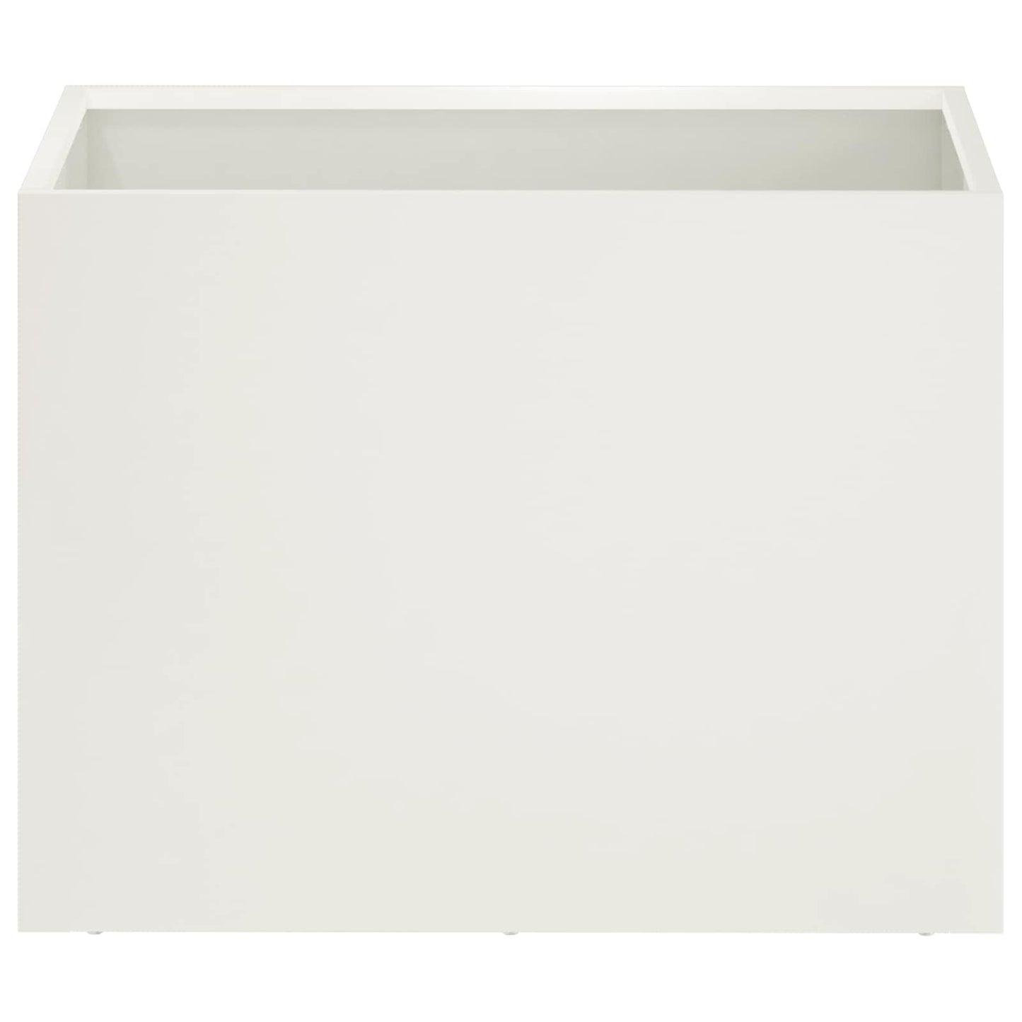 vidaXL Γλάστρα Κήπου 2 τμχ. Λευκό 40 x 30 x 30 εκ