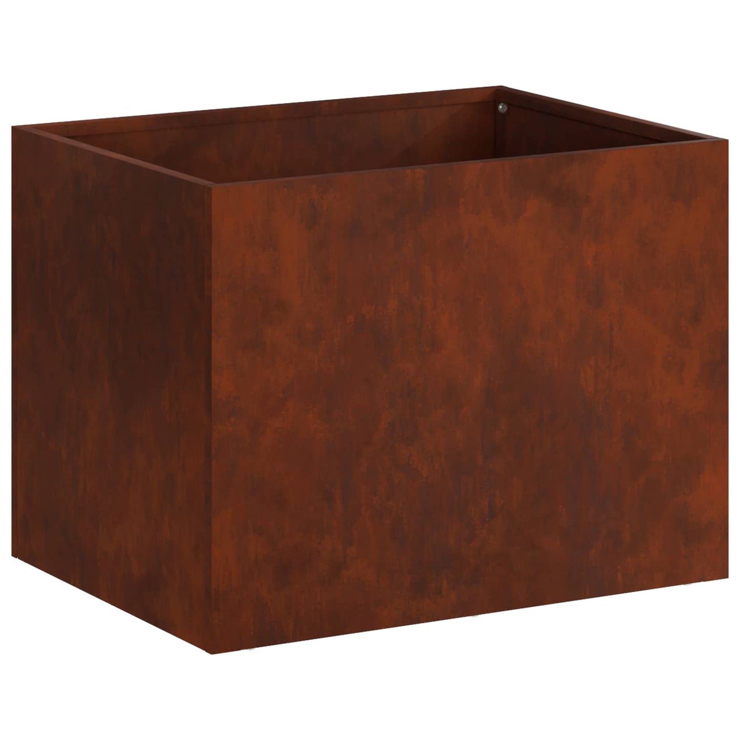 vidaXL Γλάστρα Κήπου 2 τμχ. Σκ rusty 40 x 30 x 30 εκ