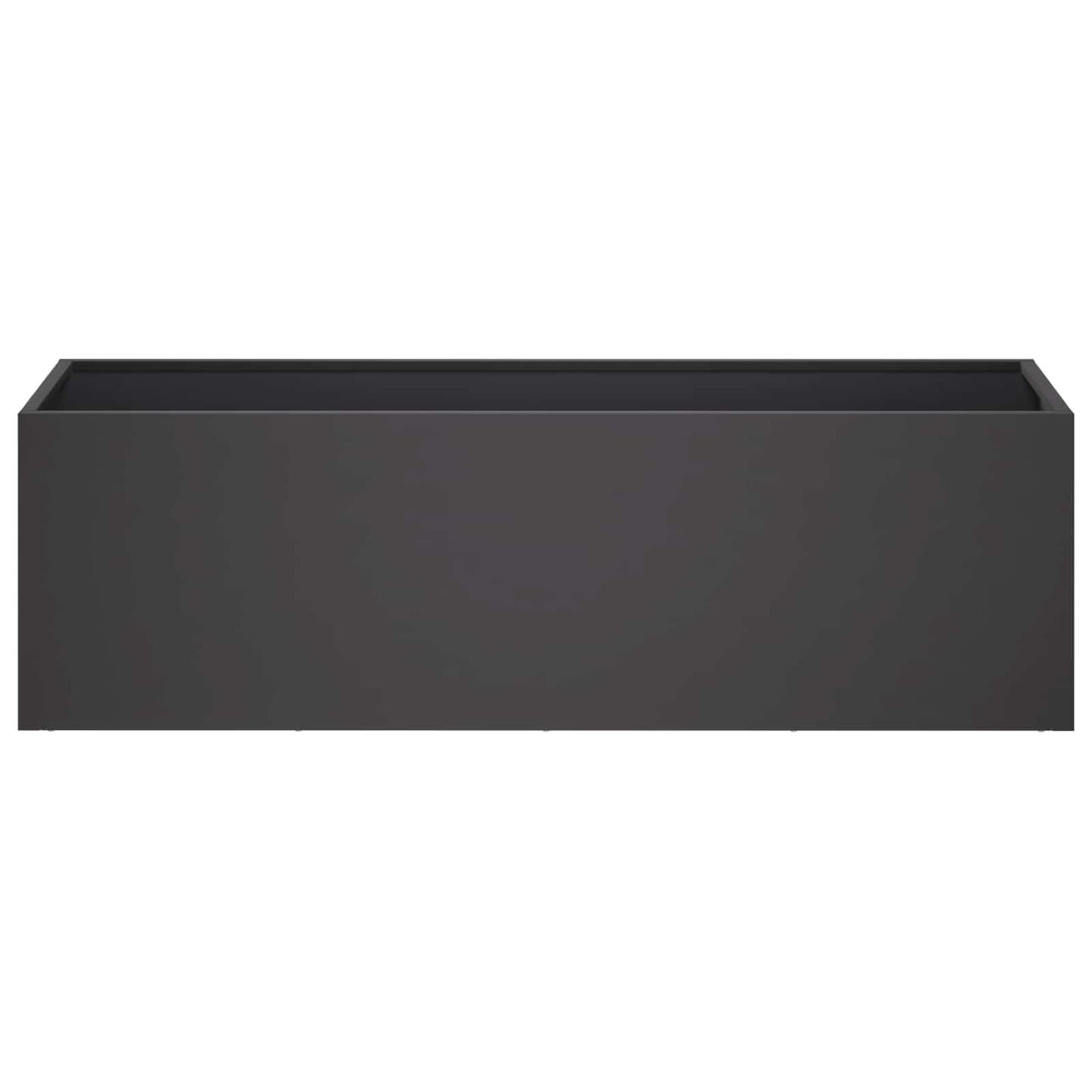vidaXL Γλάστρα Κήπου 2 τμχ. Μαύρο 80 x 30 x 30 εκ