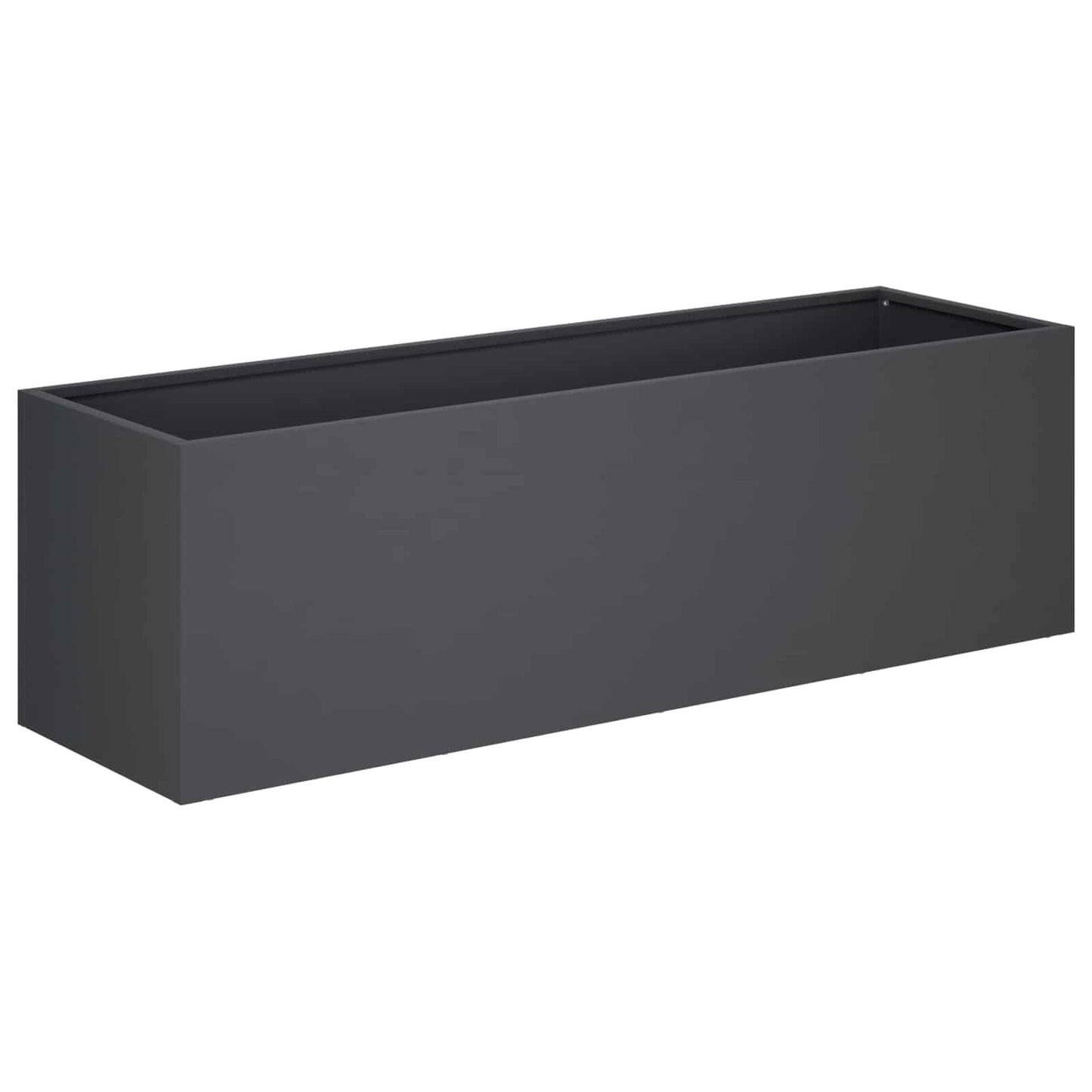 vidaXL Γλάστρα Κήπου 2 τμχ. Ανθρακί 80 x 30 x 30 εκ
