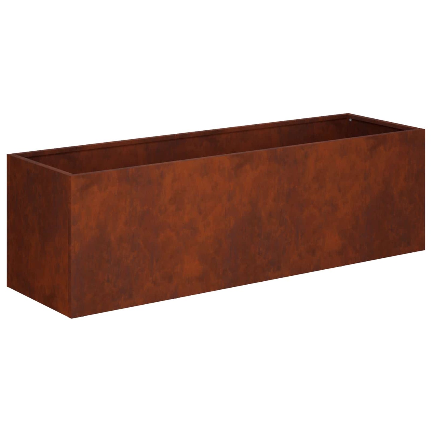 vidaXL Γλάστρα Κήπου 2 τμχ. Σκ rusty 80 x 30 x 30 εκ