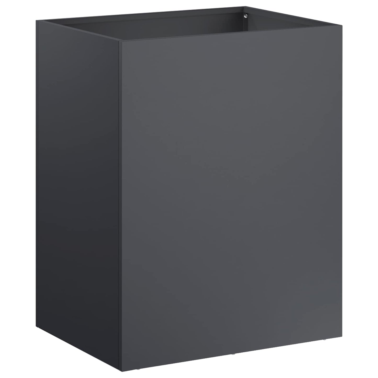vidaXL Γλάστρα Κήπου 2 τμχ. Ανθρακί 40 x 30 x 40 εκ