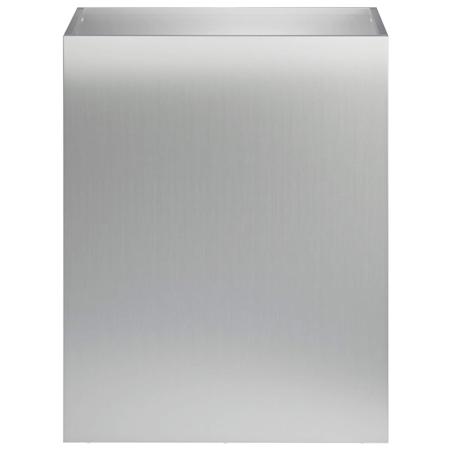 vidaXL Γλάστρα Κήπου 2 τμχ. Ασημί 40 x 30 x 40 εκ