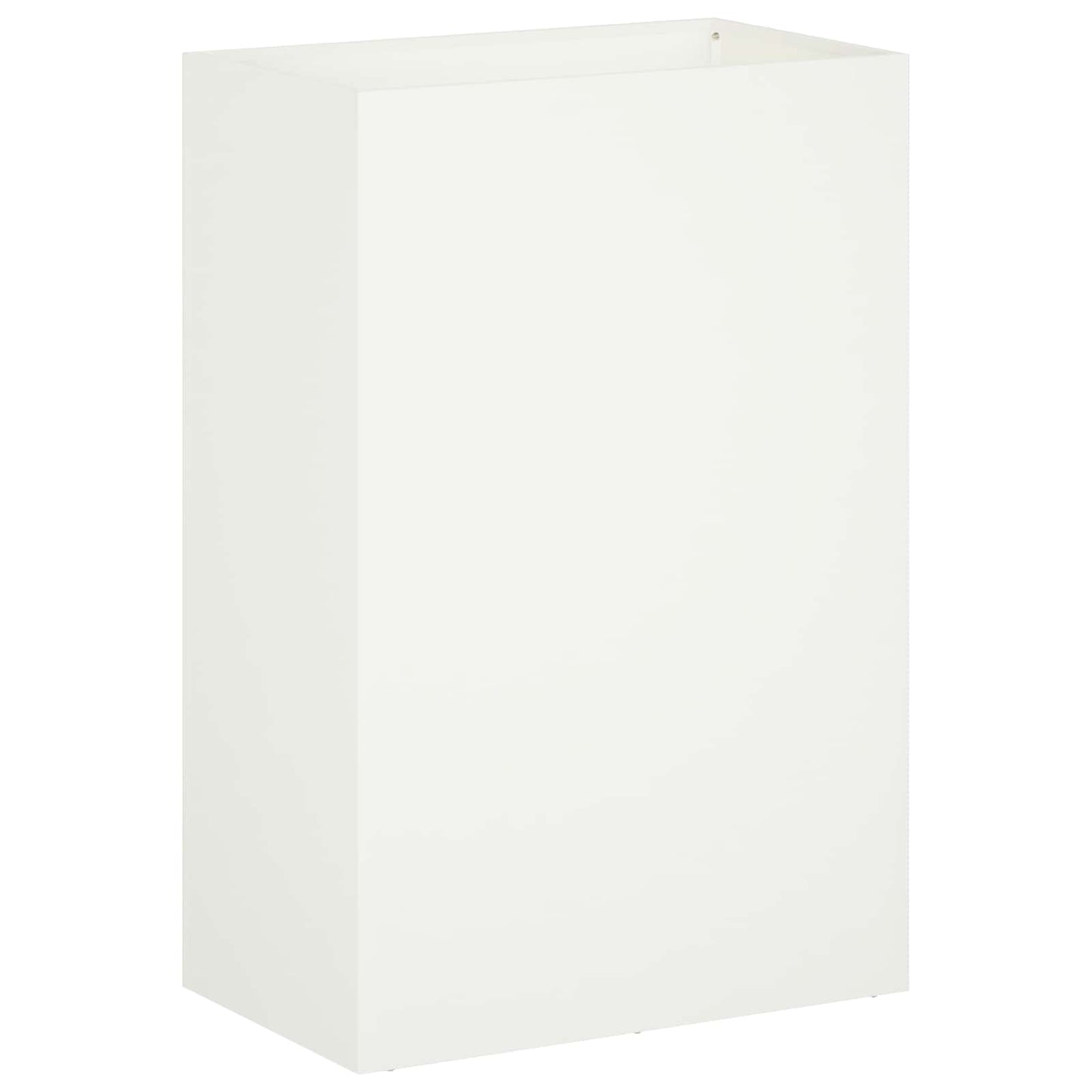 vidaXL Γλάστρα Κήπου 2 τμχ. Λευκό 40 x 30 x 75 cm