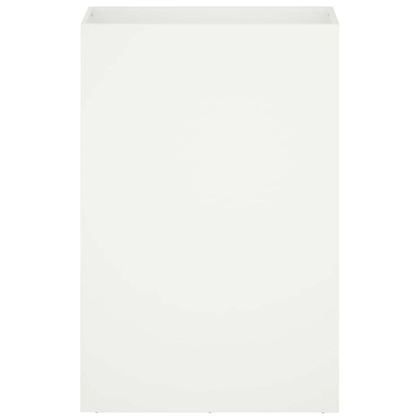 vidaXL Γλάστρα Κήπου 2 τμχ. Λευκό 40 x 30 x 75 cm