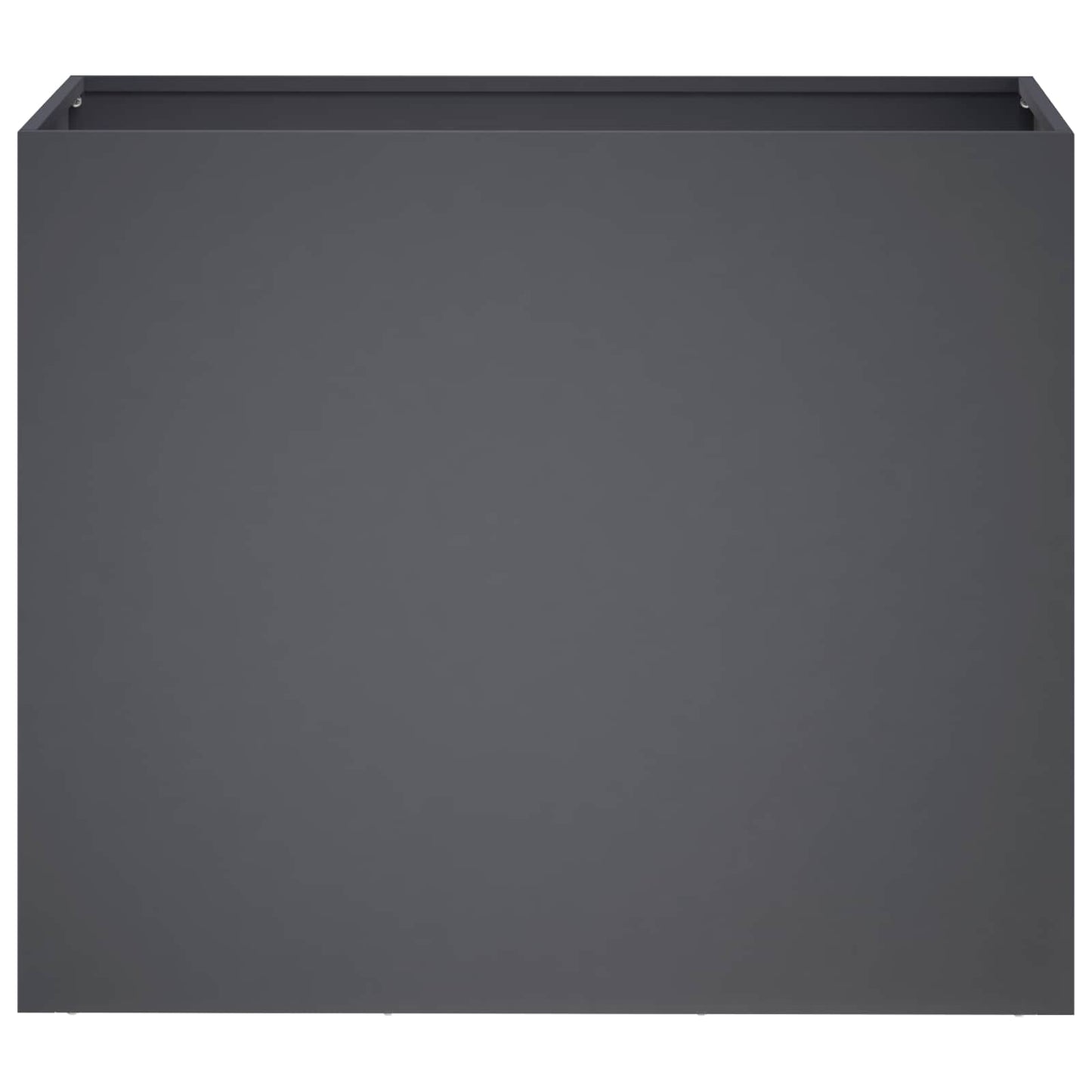 vidaXL Γλάστρα Κήπου 2 τμχ. Ανθρακί 60 x 30 x 40 εκ.