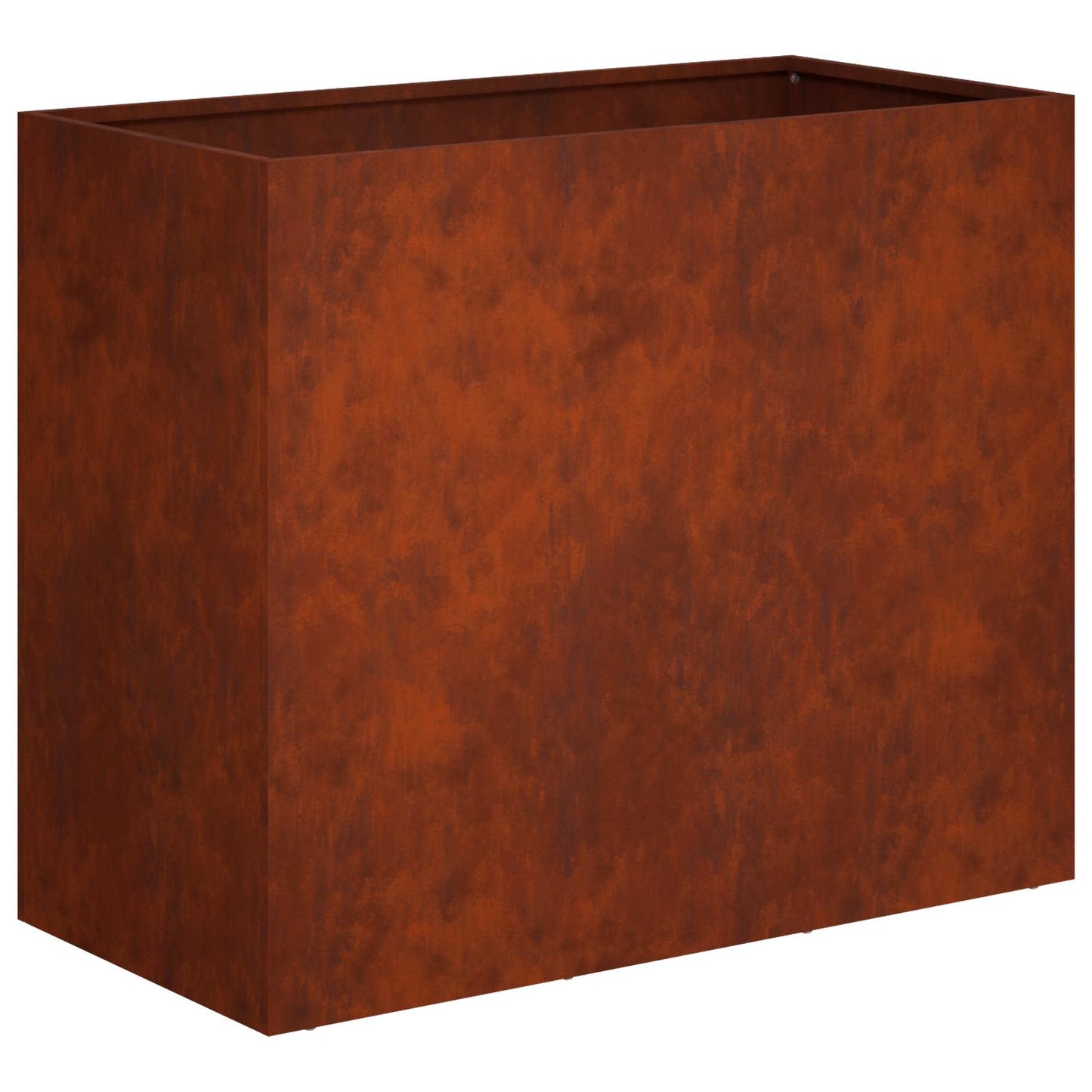 vidaXL Γλάστρα Κήπου 2 τμχ. Σκ rusty 60 x 30 x 40 εκ.