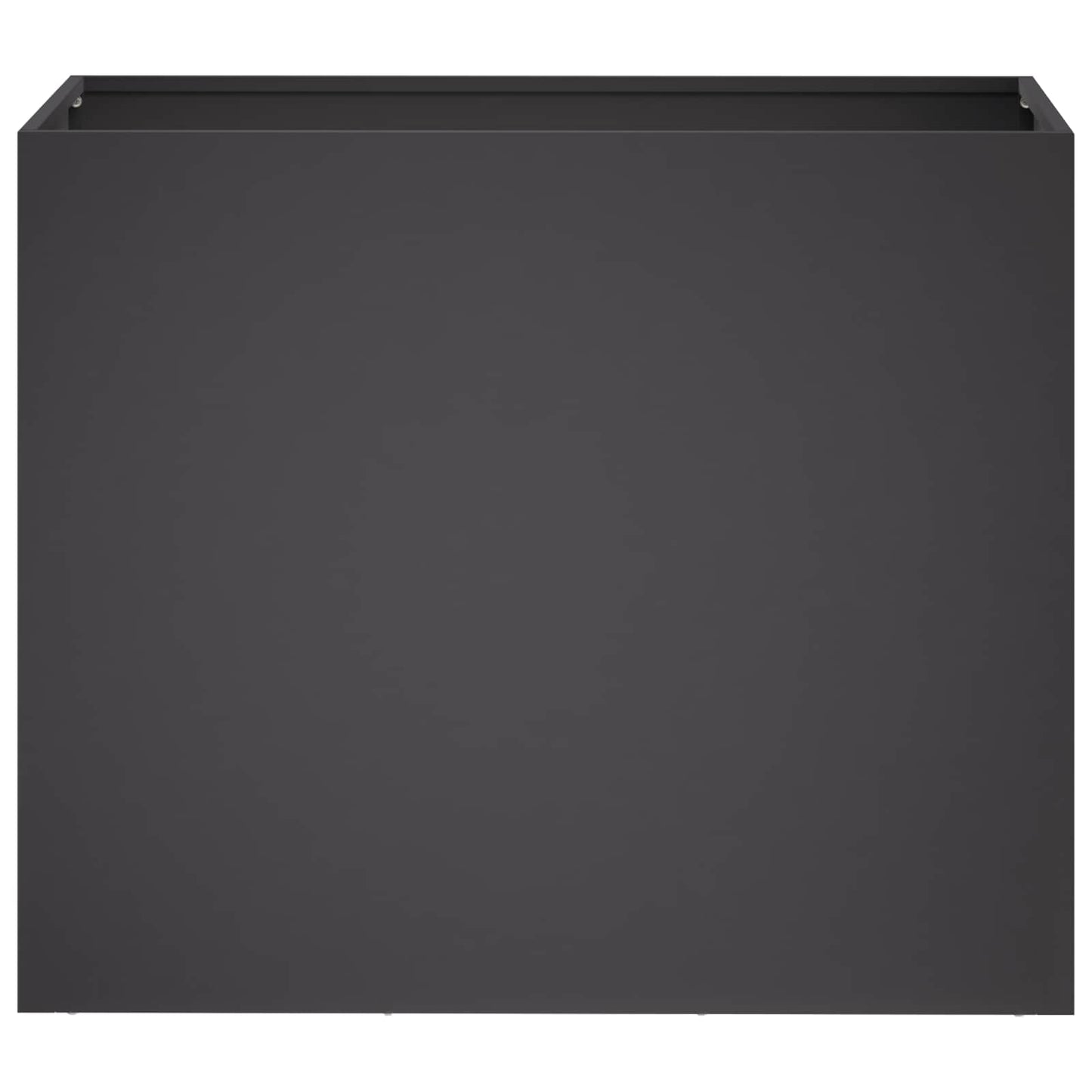 vidaXL Γλάστρα Κήπου 2 τμχ. Μαύρο 60 x 30 x 50 εκ.