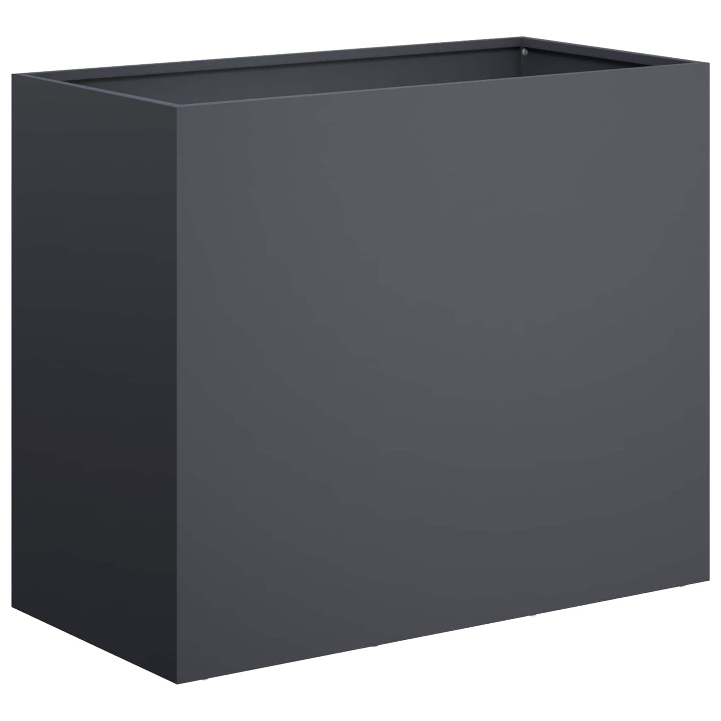 vidaXL Γλάστρα Κήπου 2 τμχ. Ανθρακί 60 x 30 x 50 εκ.