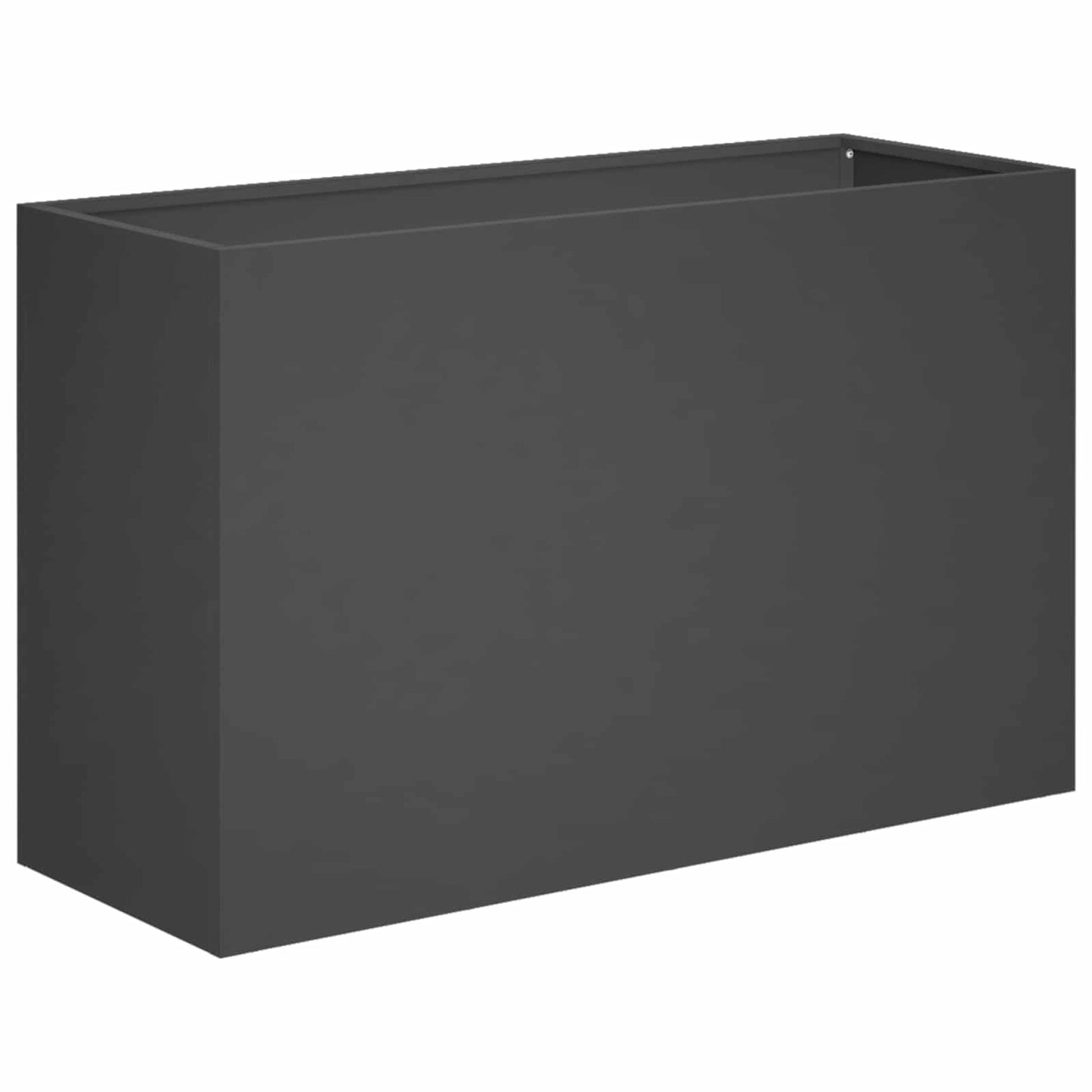 vidaXL Γλάστρα Κήπου 2 τμχ. Μαύρο 80 x 30 x 40 εκ